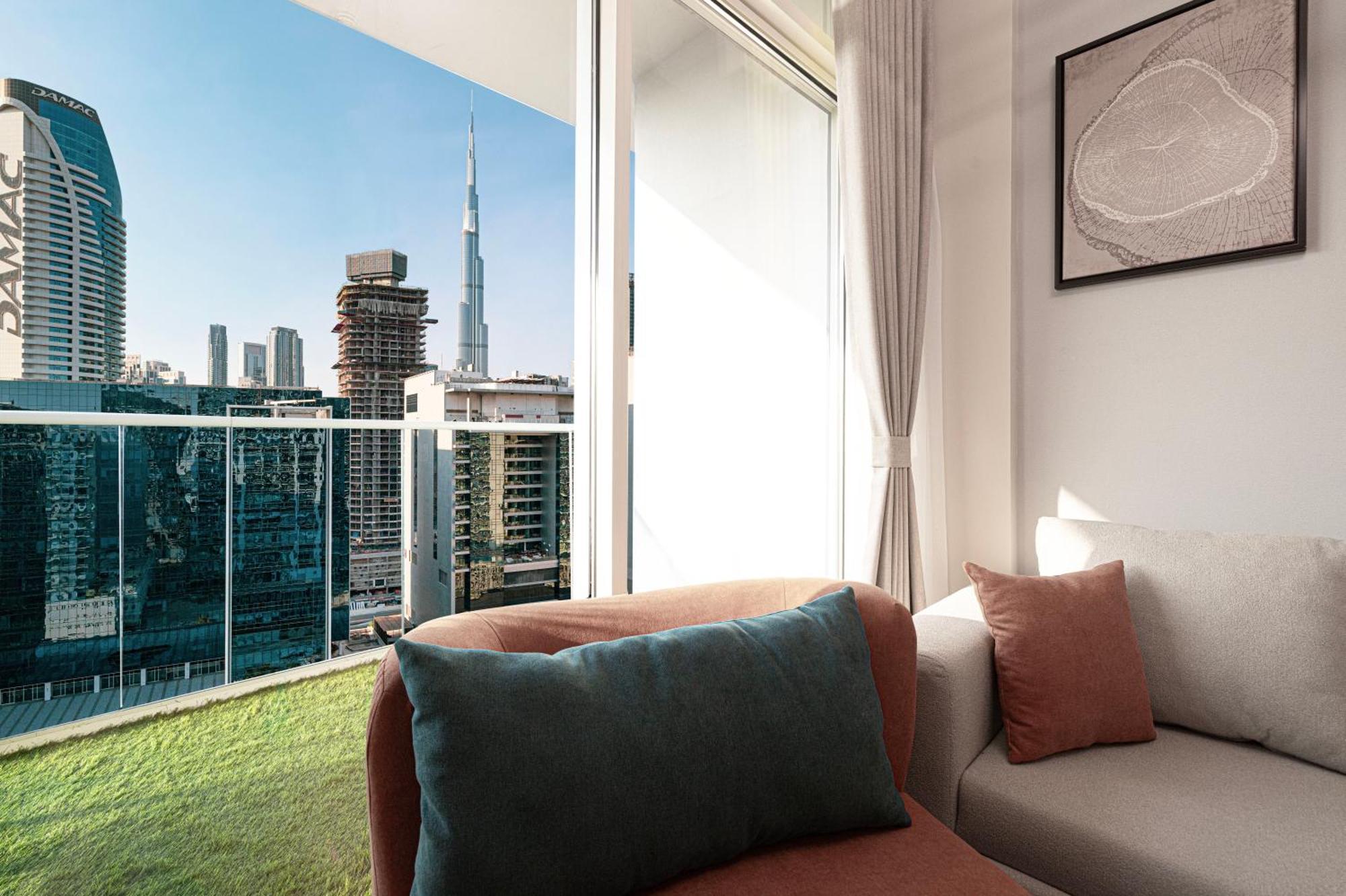 Appartement Exclusive 1-bedroom With Breathtaking Burj Khalifa Views In The Heart Of Dubaï