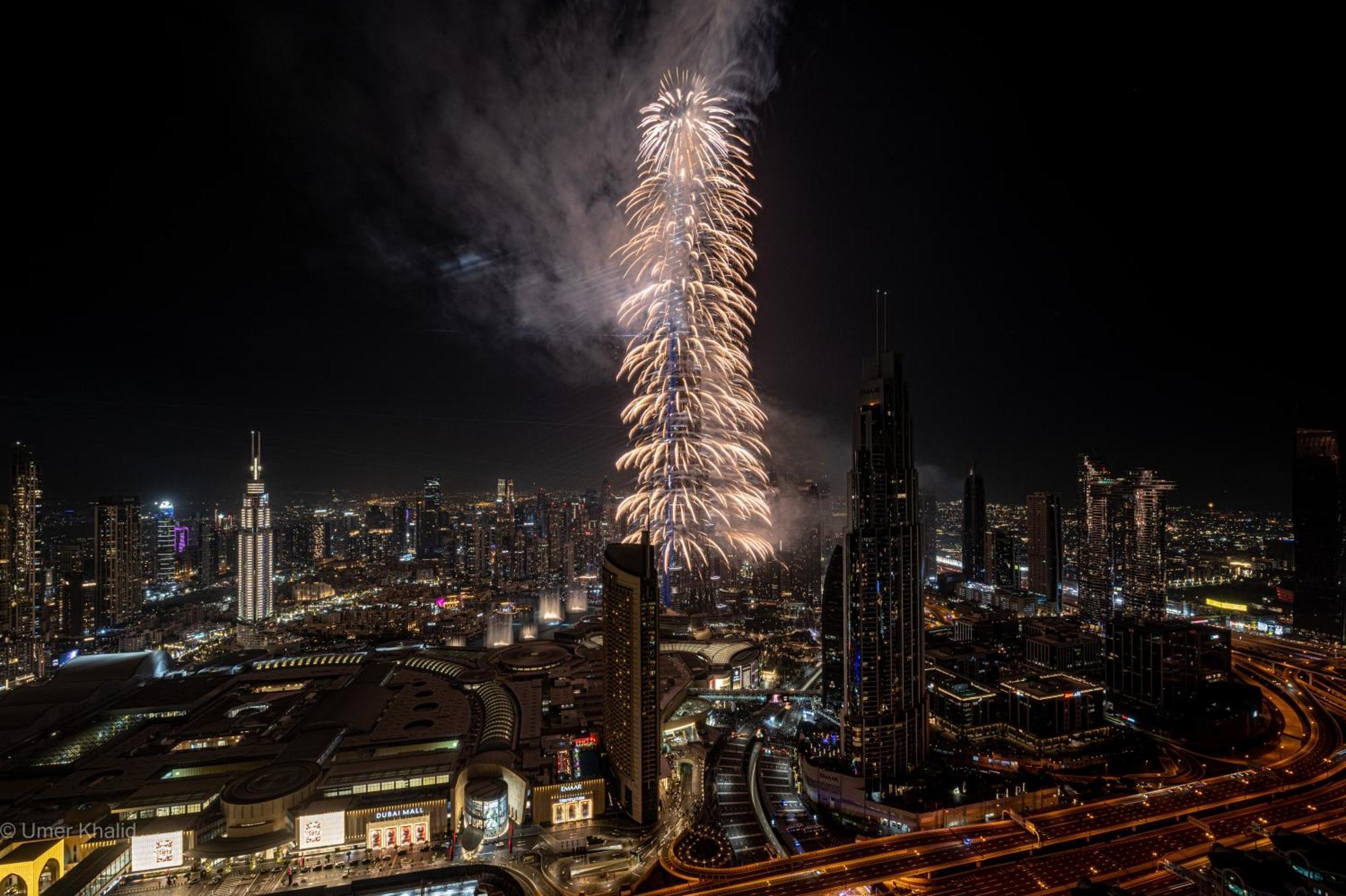 Exclusive Front Row Seats To Burj Khalifa Fireworks From Penthouse Level, Downtown