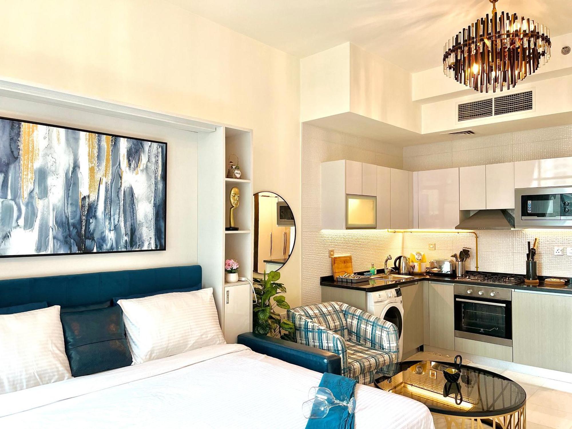 Appartement Marvellous Burj Khalifa View Studio, In Downtown Dubaï