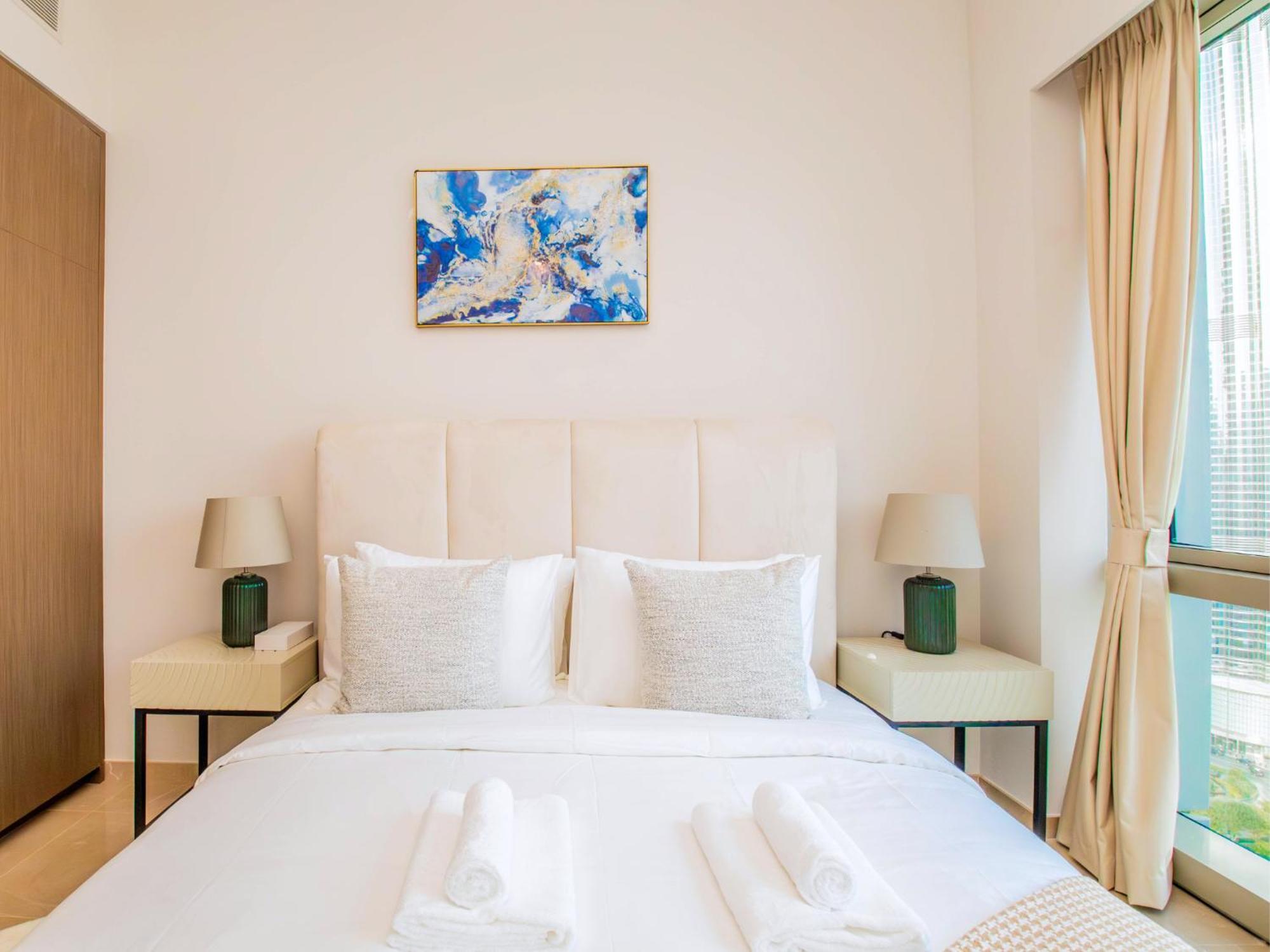 Appartement Grande Signature By Emaar - New Luxury 2br W Panoramic Burj Khalifa & Fountain Show Views *