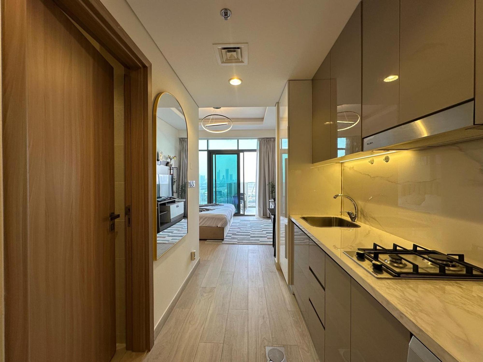 Sunset Haven Chic Creek Appartement Dubaï