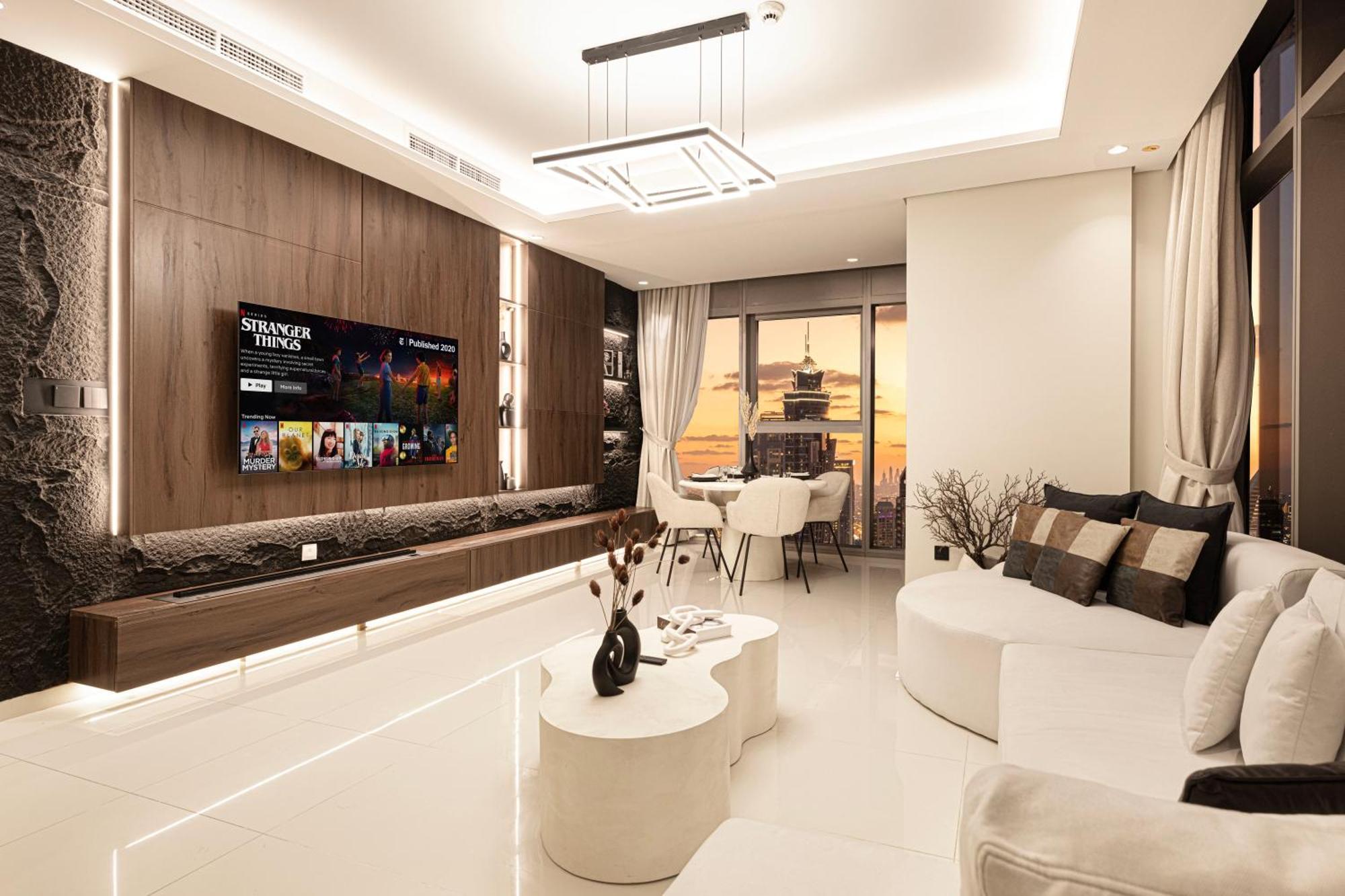 Panoramic Burj Khalifa And Sea View, Infinity Pool, Luxury 2br * Dubai