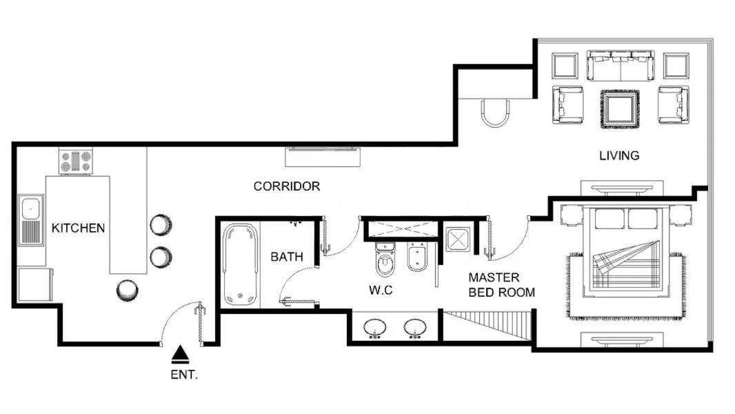 Apartamento Lux The Jw Marina Dubái