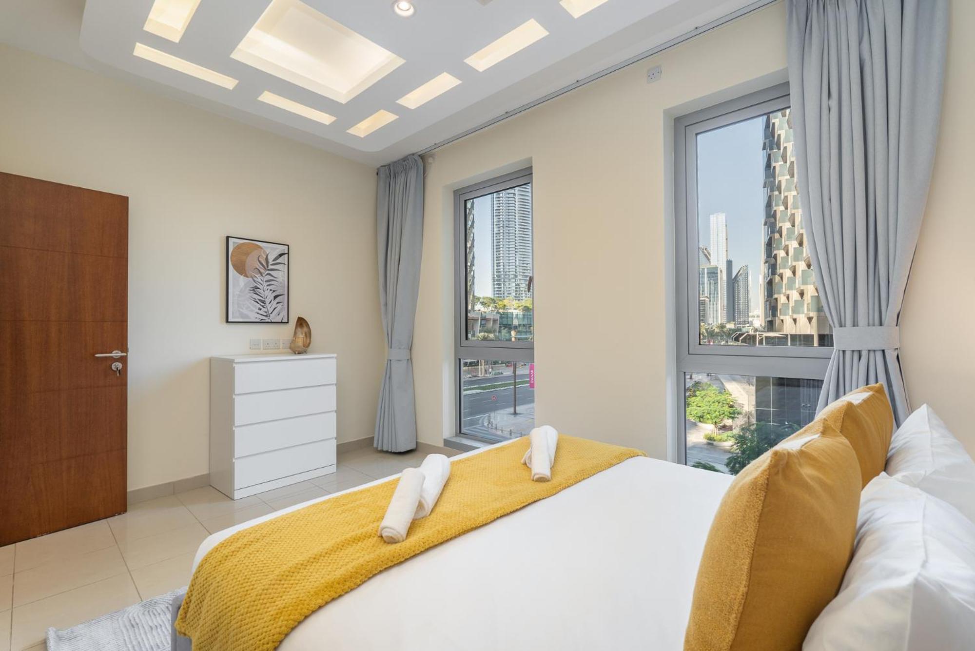 Appartement Sophisticated And Elegant 2br In Downntown Dubaï