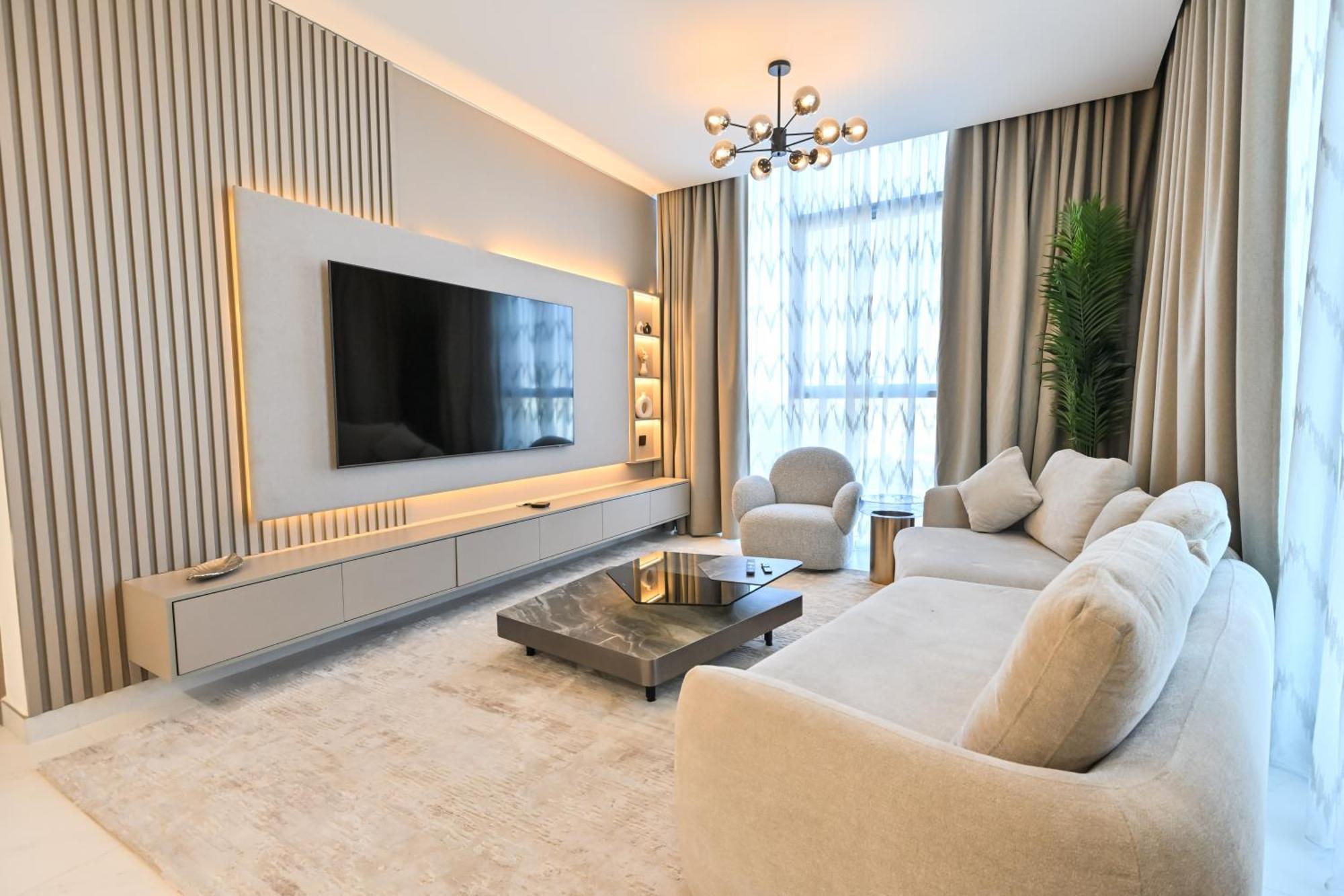 Appartement Chic Retreat 1br In District One Meydan