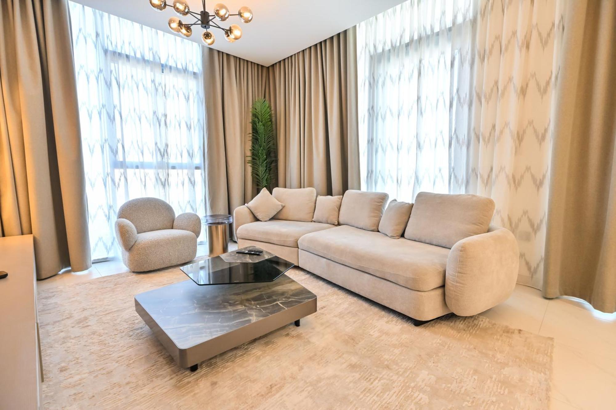 Chic Retreat 1br In District One Meydan Appartement Dubaï