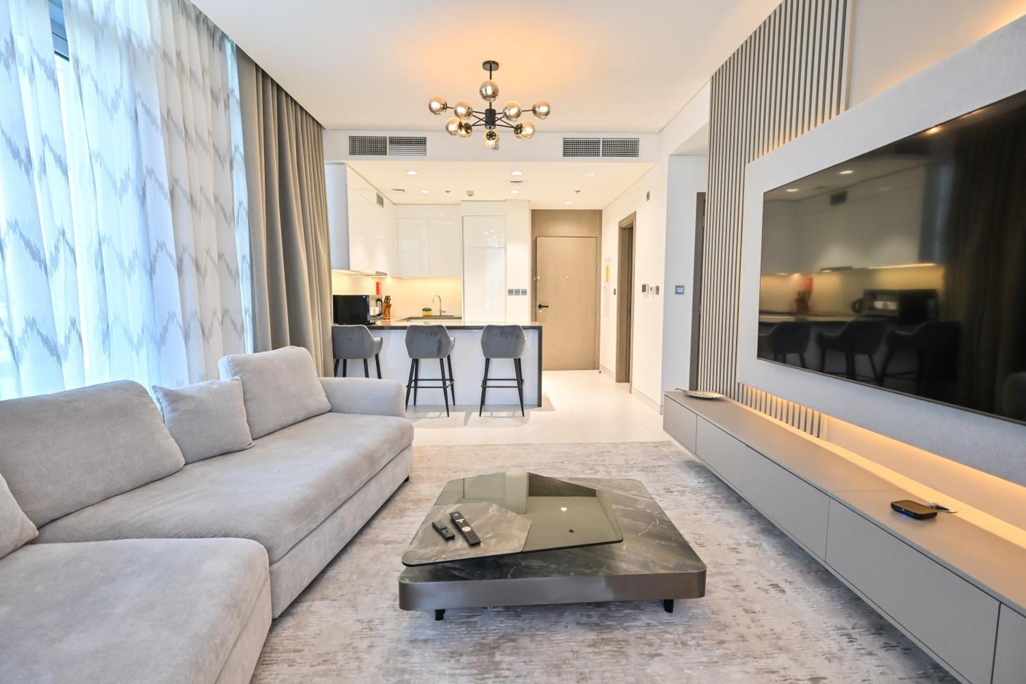 Chic Retreat 1br In District One Meydan Dubaï