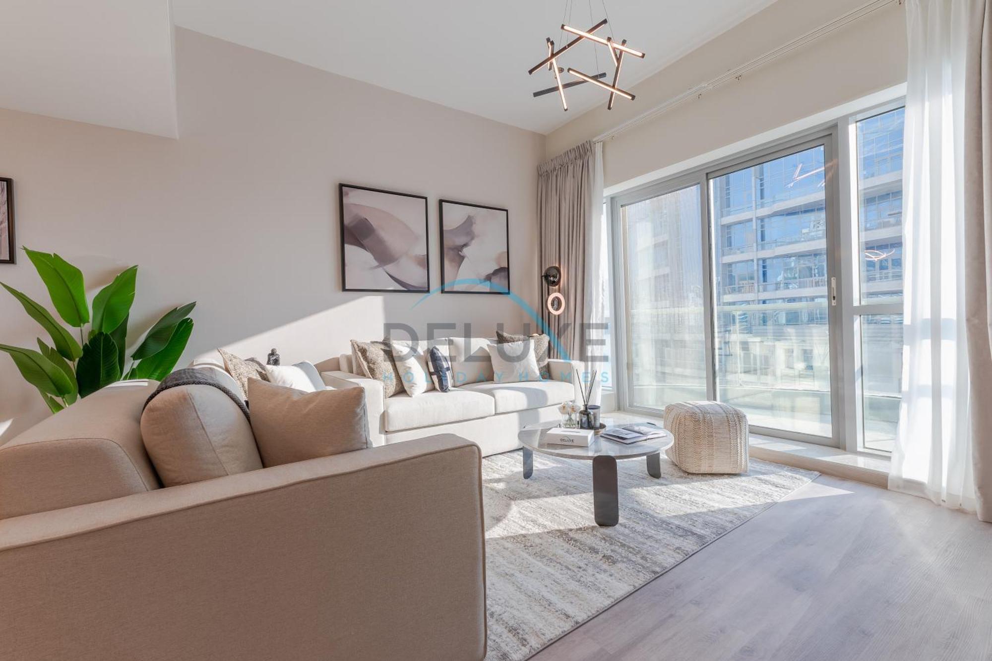 Contemporary 2br With Own Outdoor Jacuzzi In The Point, Marina By Deluxe Homes Lejlighed Dubai