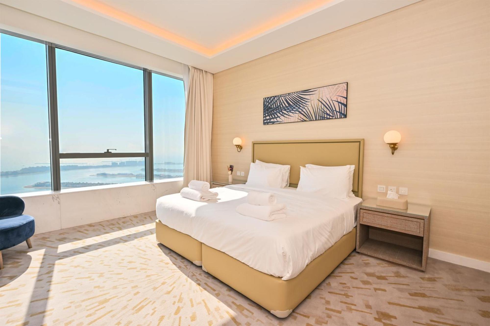 Luxury 1-br With Stunning Views In Palm Tower By Luxe Shortlet Apartamento *