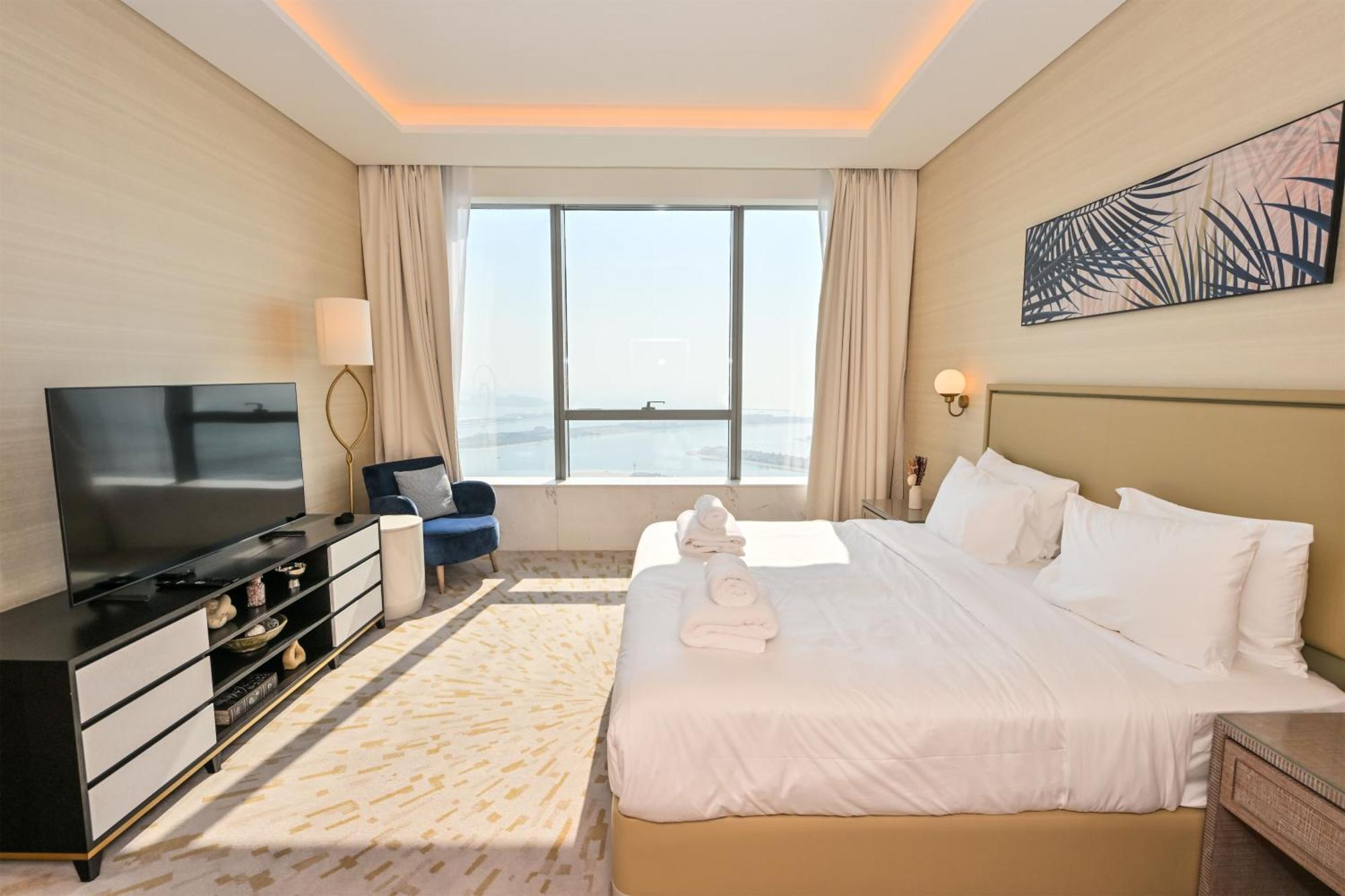 Apartamento Luxury 1-br With Stunning Views In Palm Tower By Luxe Shortlet Dubai