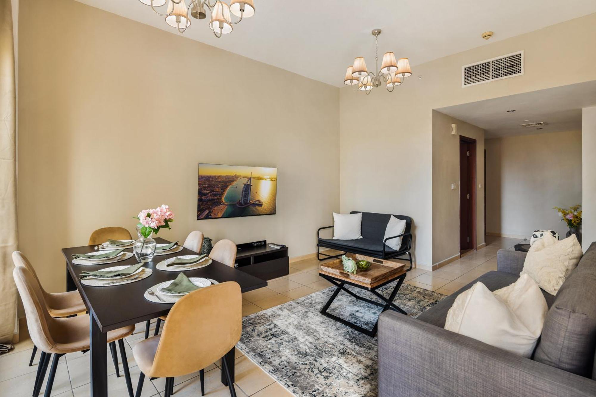 Apartamento Cosy 4br On Jbr - Close To Shops & Dining, Perfect For Families & Groups - By Sunkissed Homes
