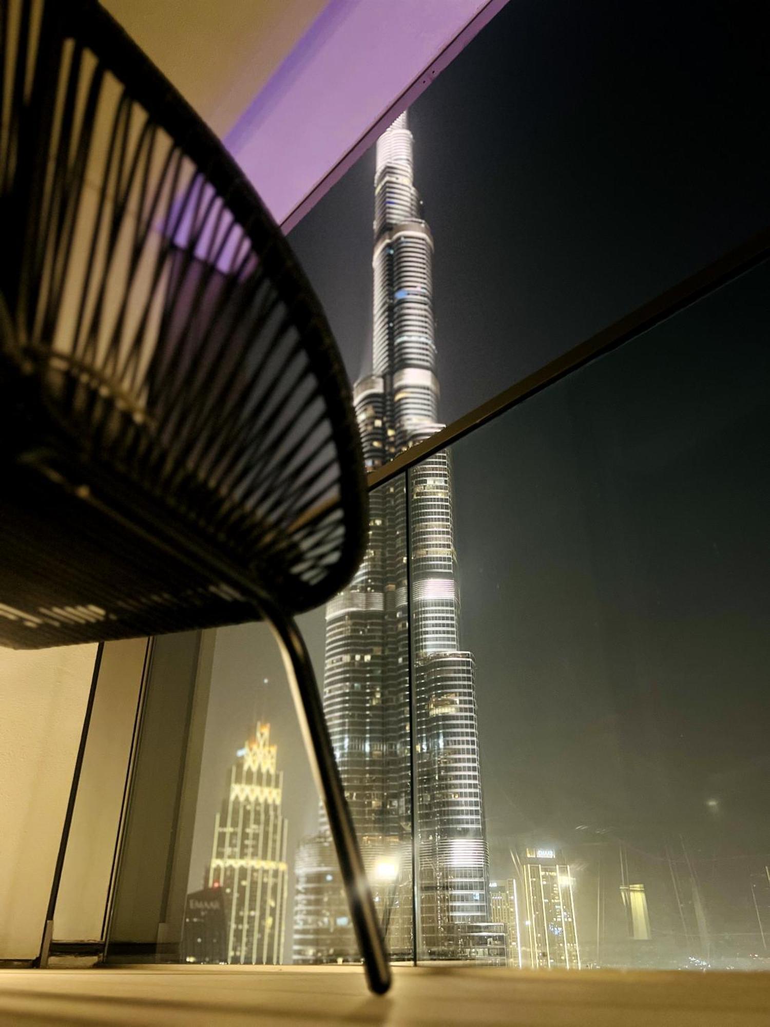 Lägenhet Luxury 2br Burj Khalifa & Fountain Views Dubai