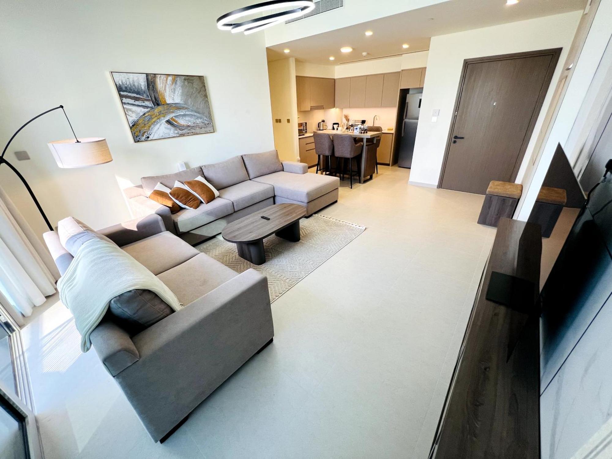 Lägenhet Luxury 2br Burj Khalifa & Fountain Views Dubai