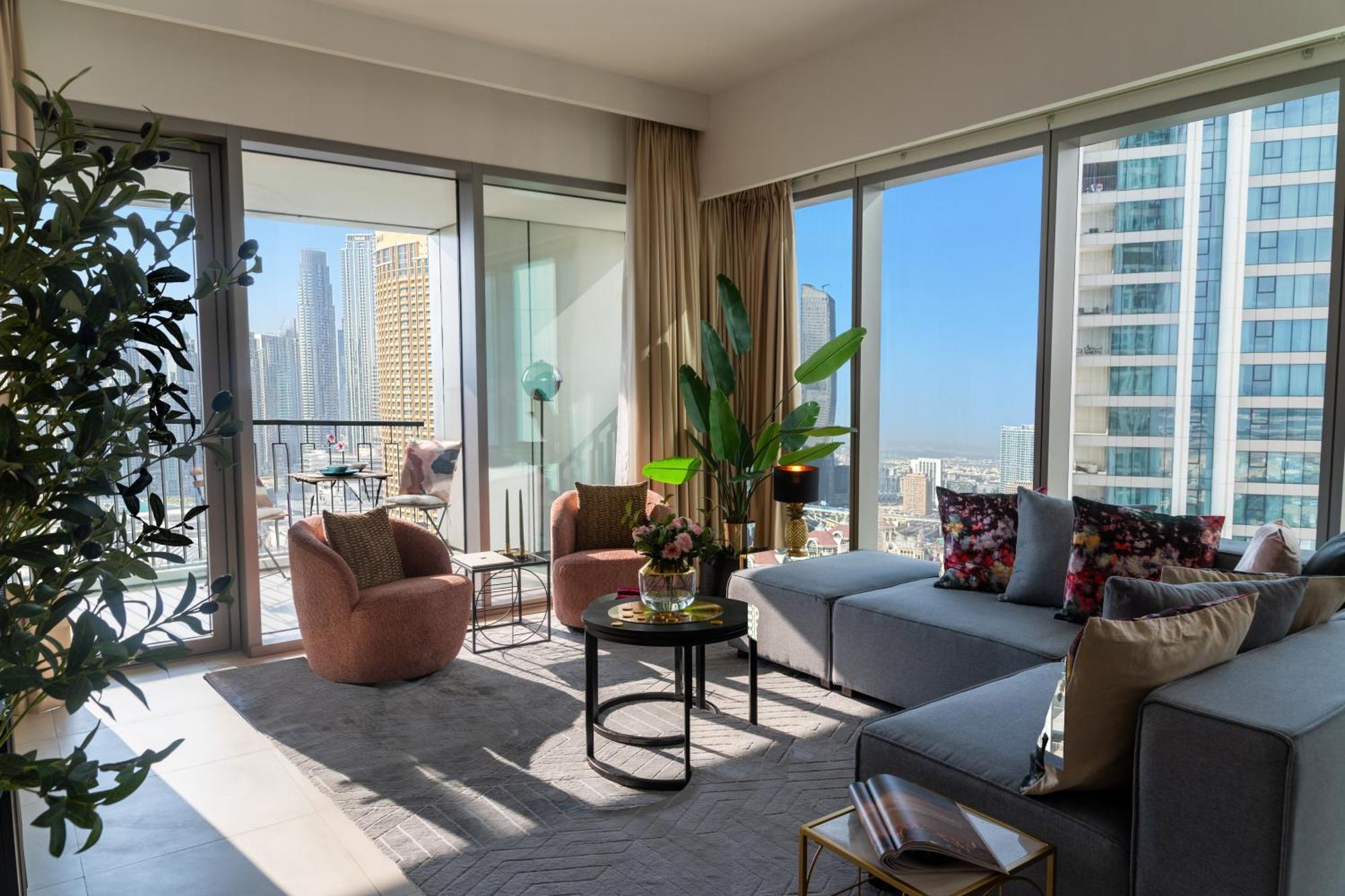 Burj Khalifa Lifestyle Boost! Fabulous 4bed Open View Corner Mall Access * Dubaï