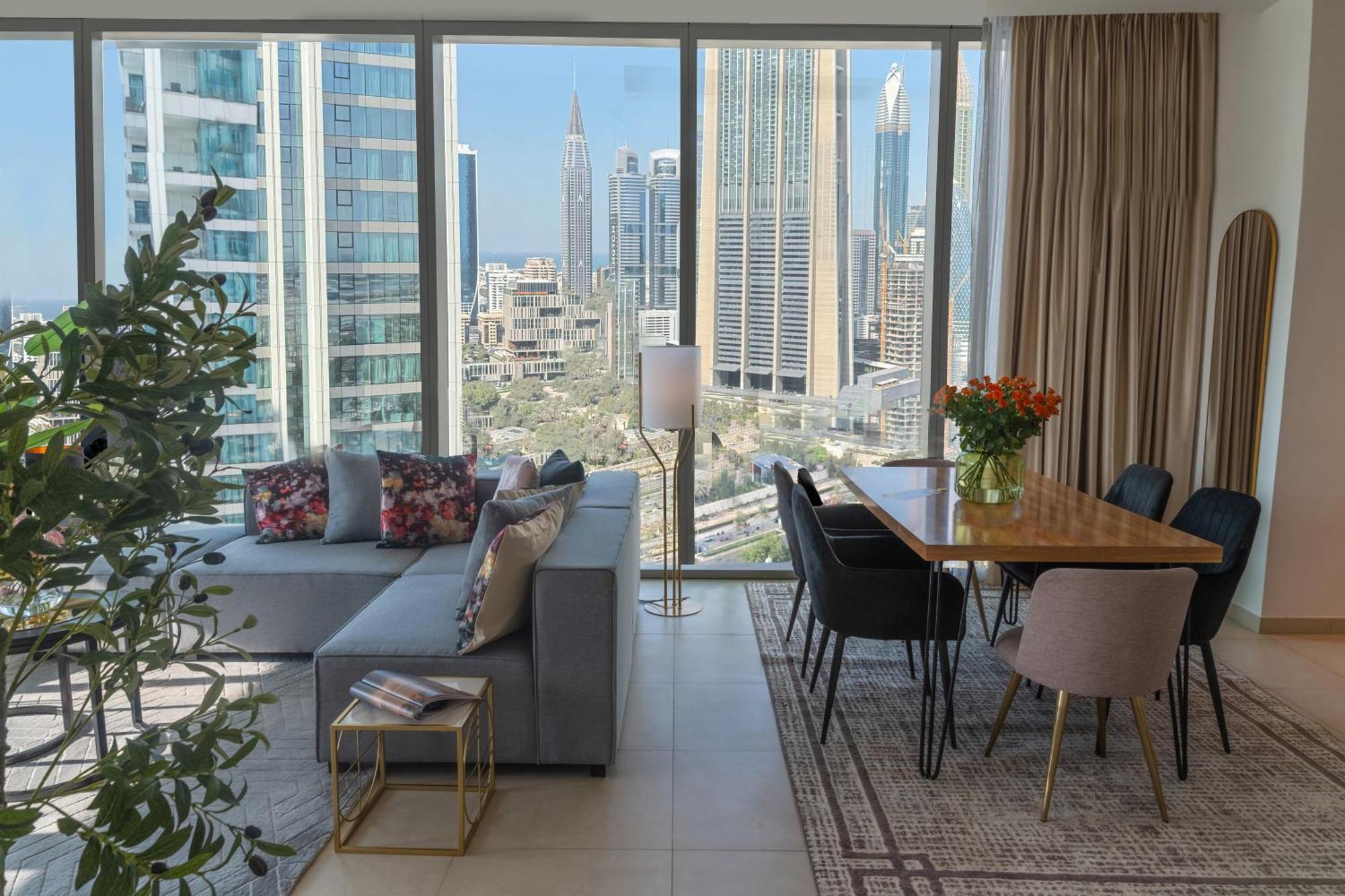 Burj Khalifa Lifestyle Boost! Fabulous 4bed Open View Corner Mall Access Dubaï
