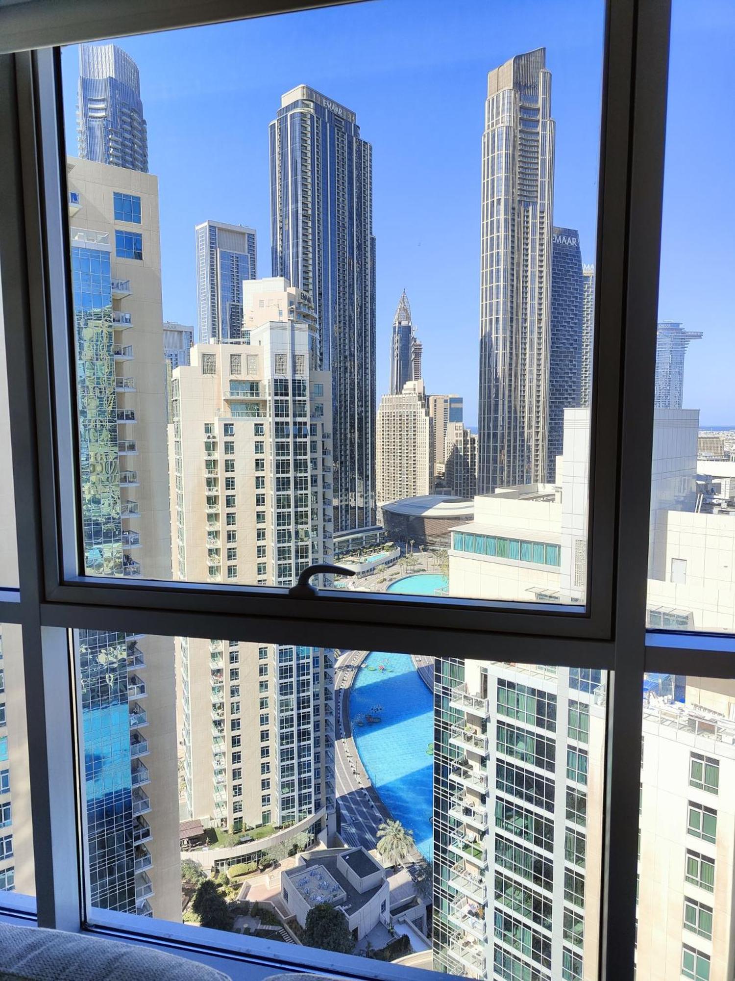Luxury Burj Facing In Dt Appartement