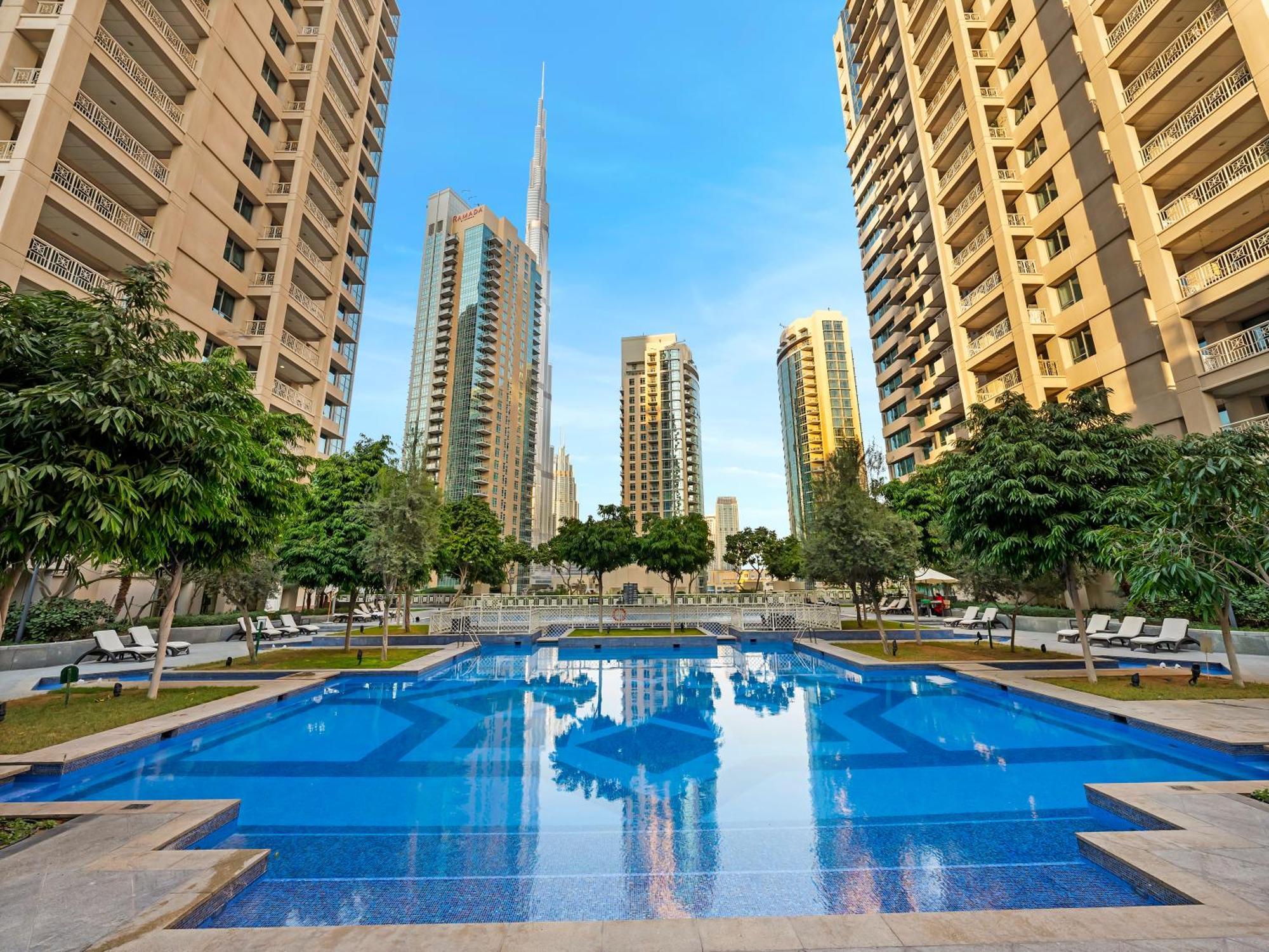Apartament 2br With Mini-golf In Dt With Partial Burj Khalifa View