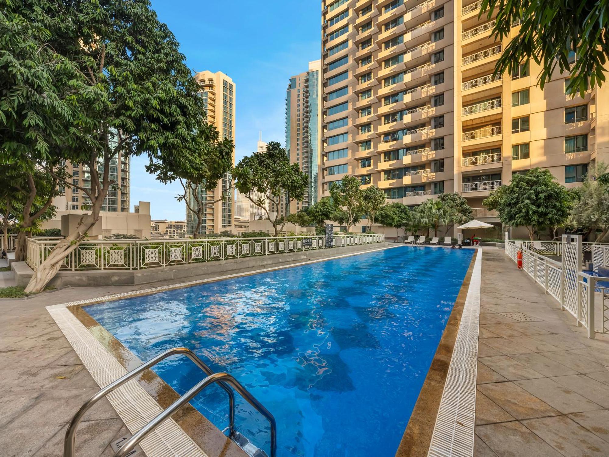 2br With Mini-golf In Dt With Partial Burj Khalifa View Dubai