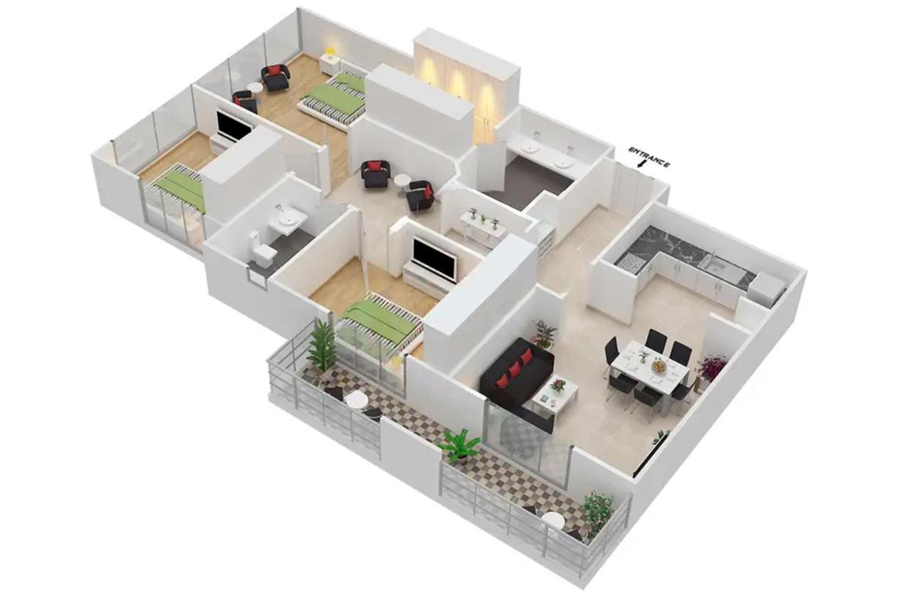 Lux The Bonnington Jlt Appartamento Dubai