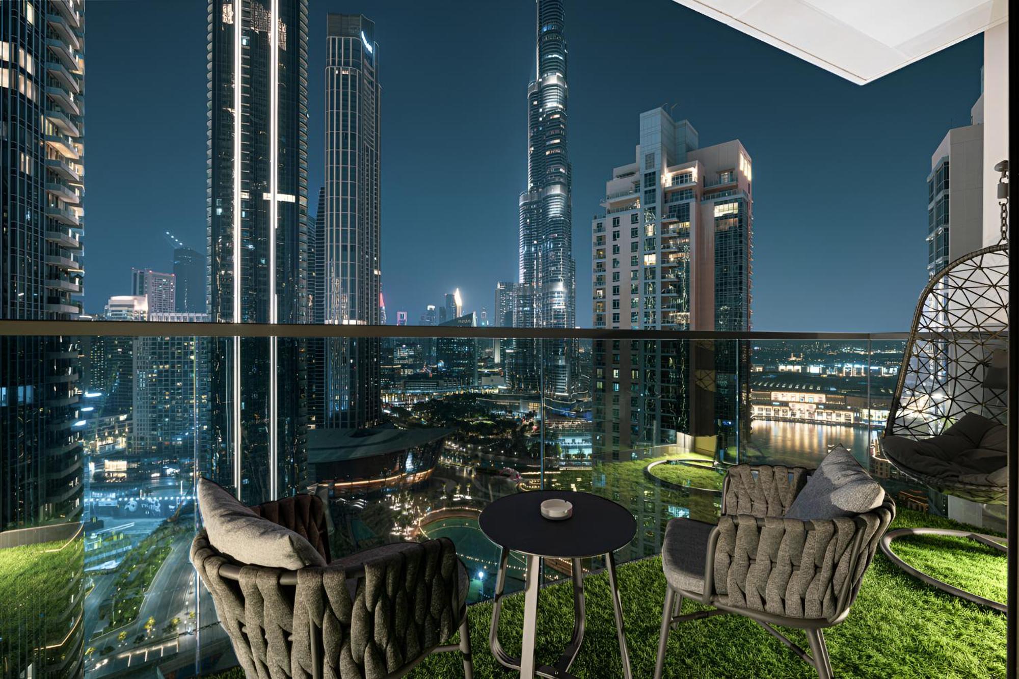 Expansive 7-bed Overlooking Burj & Fountains Appartement Dubaï