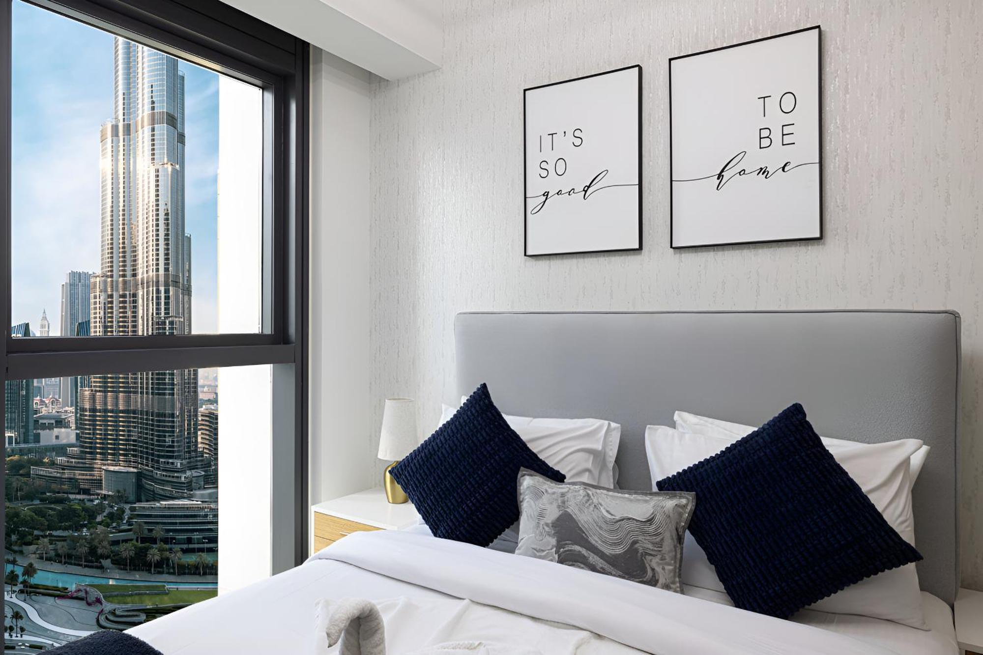 Appartement Expansive 7-bed Overlooking Burj & Fountains *
