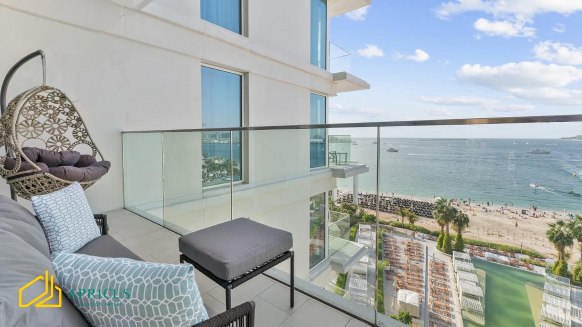Apartamento Sea-view With Private In La Vie Dubái