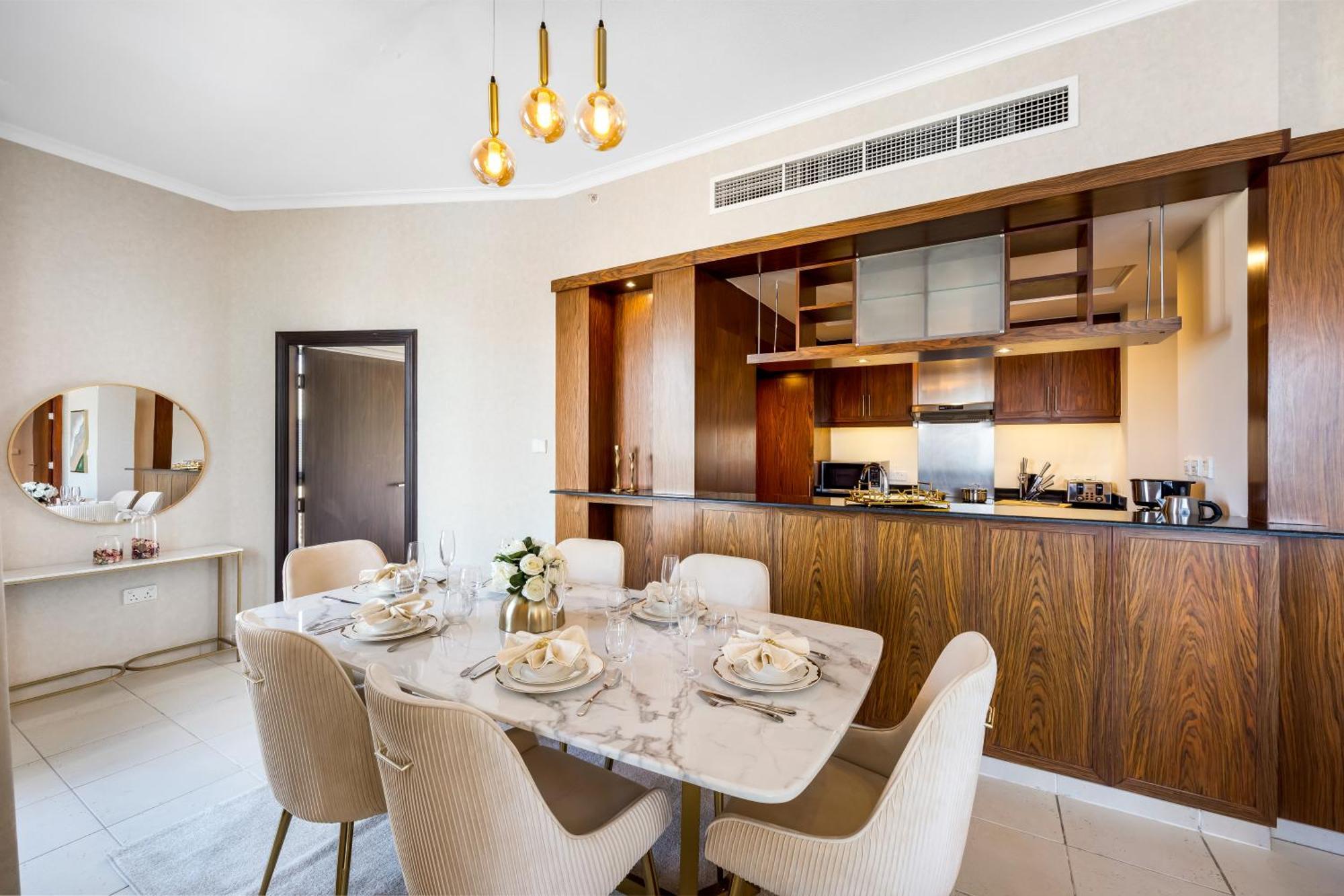 Durrani Homes - Lumina Grand 3br With Burj Khalifa And Fountain Views *