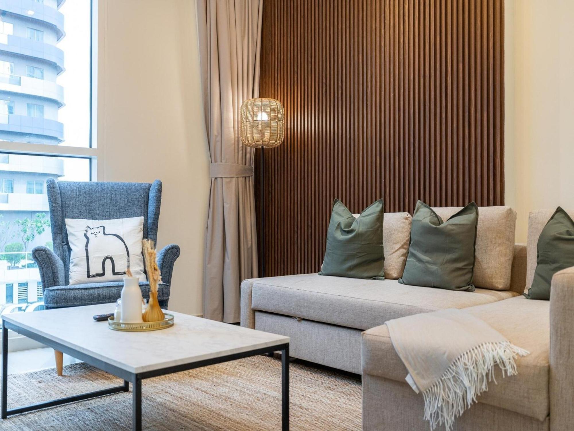 Apartamento Luxe Near Mall Burj Khalifa Pool Gym Parking *