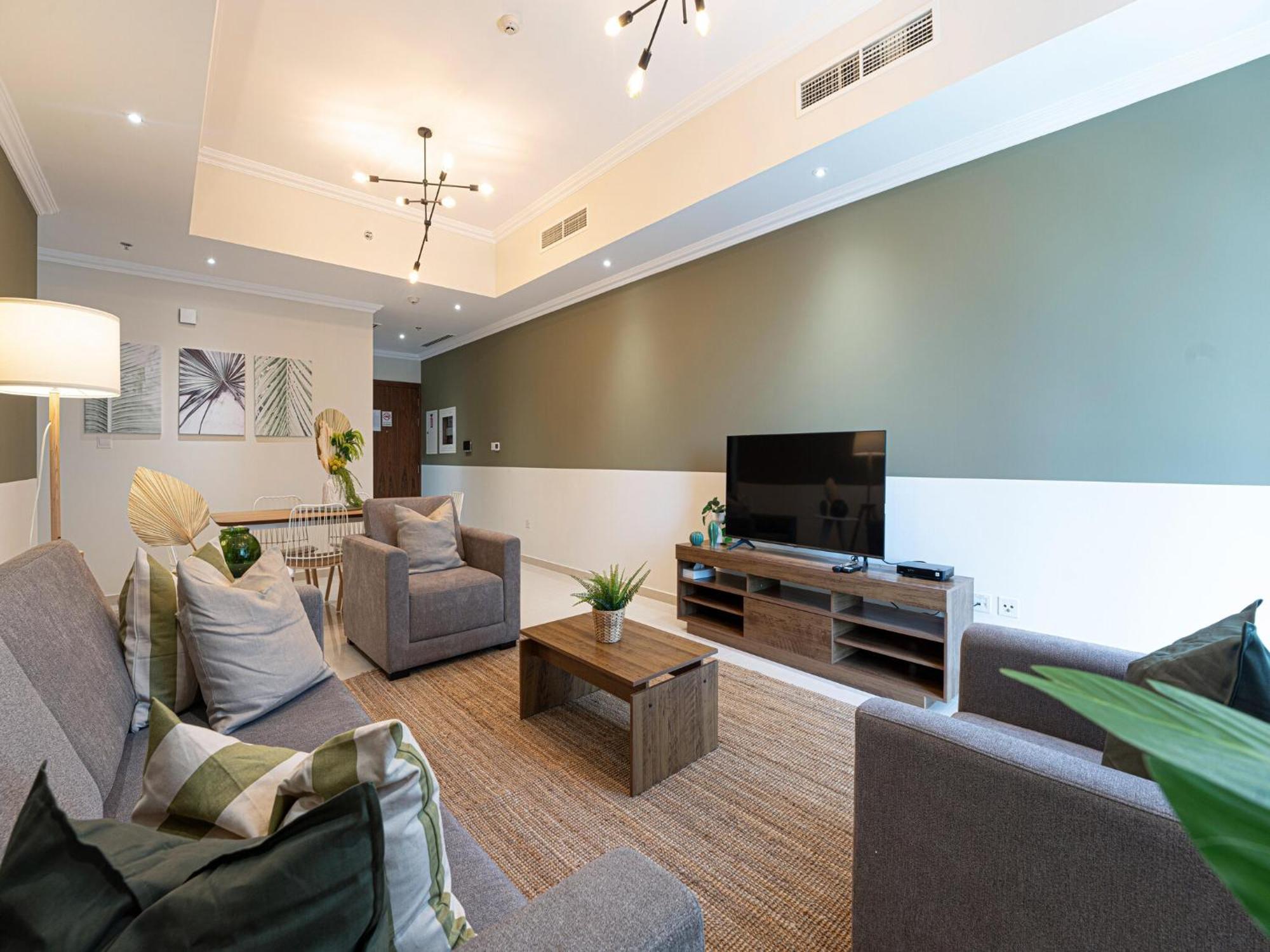 Apartamento Luxe Near Mall Burj Khalifa Pool Gym Parking