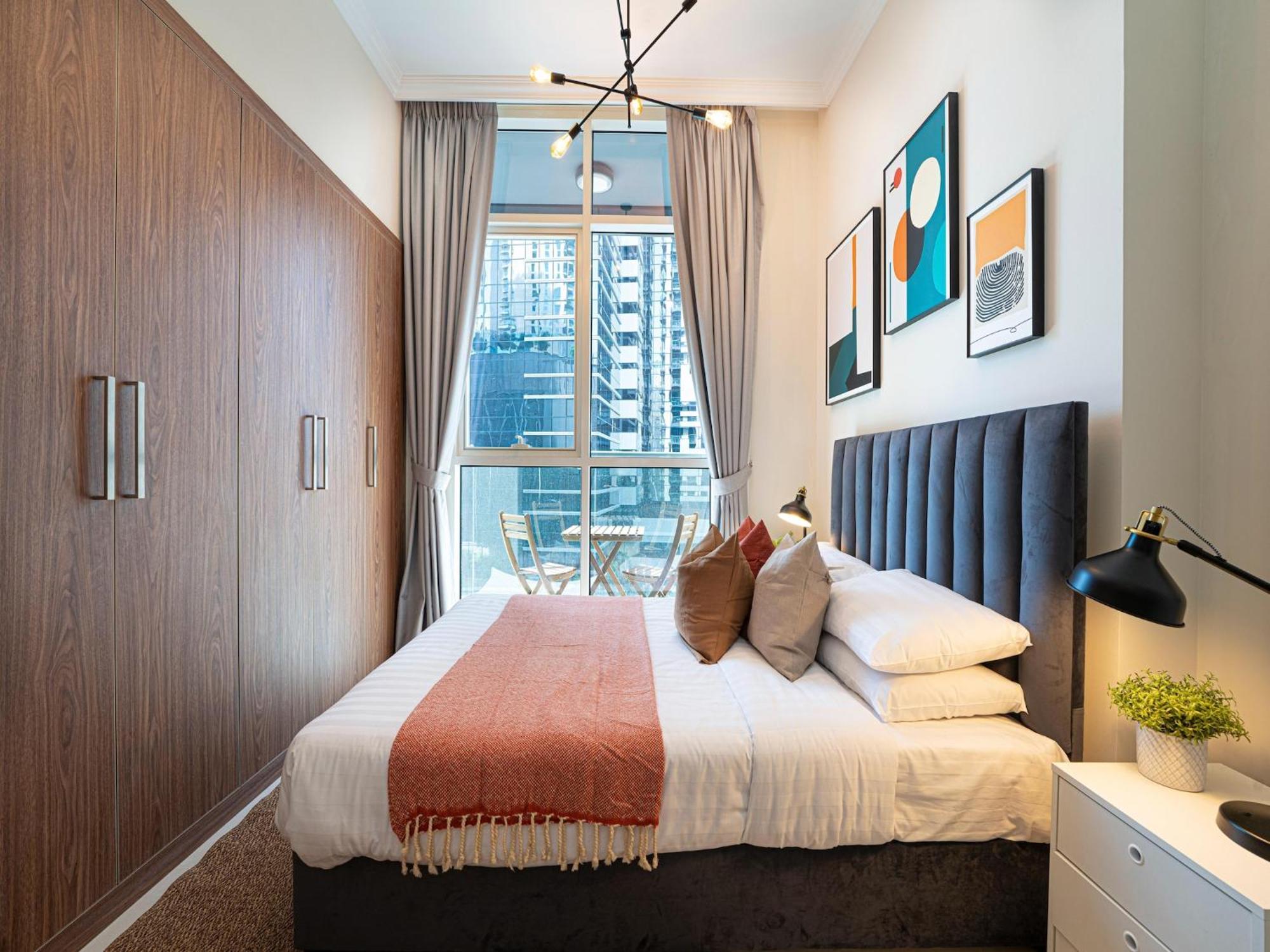 Luxe Near Mall Burj Khalifa Pool Gym Parking Apartamento