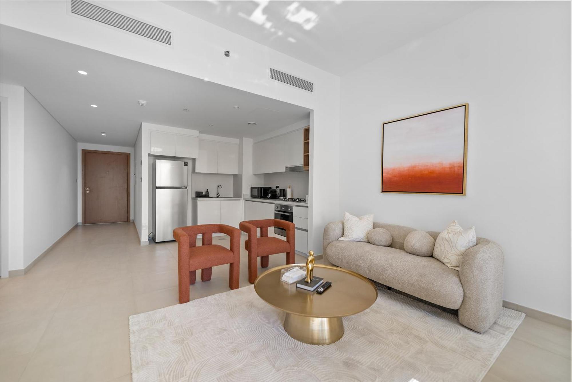 Magnificent - A Charming 2br With A Burj Khalifa View Dubaï