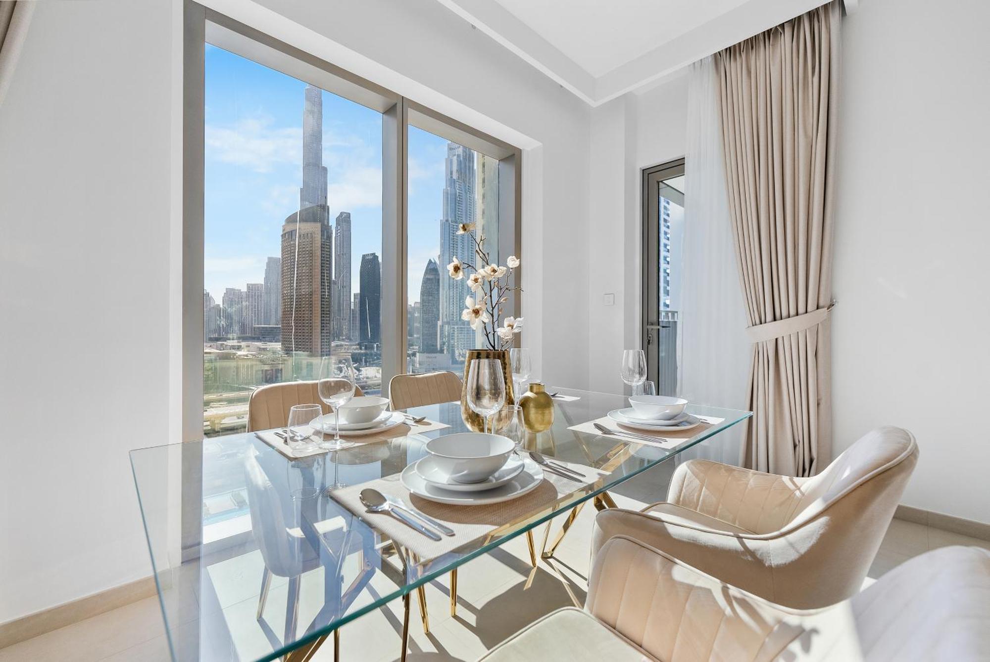Magnificent - A Charming 2br With A Burj Khalifa View Appartement Dubaï