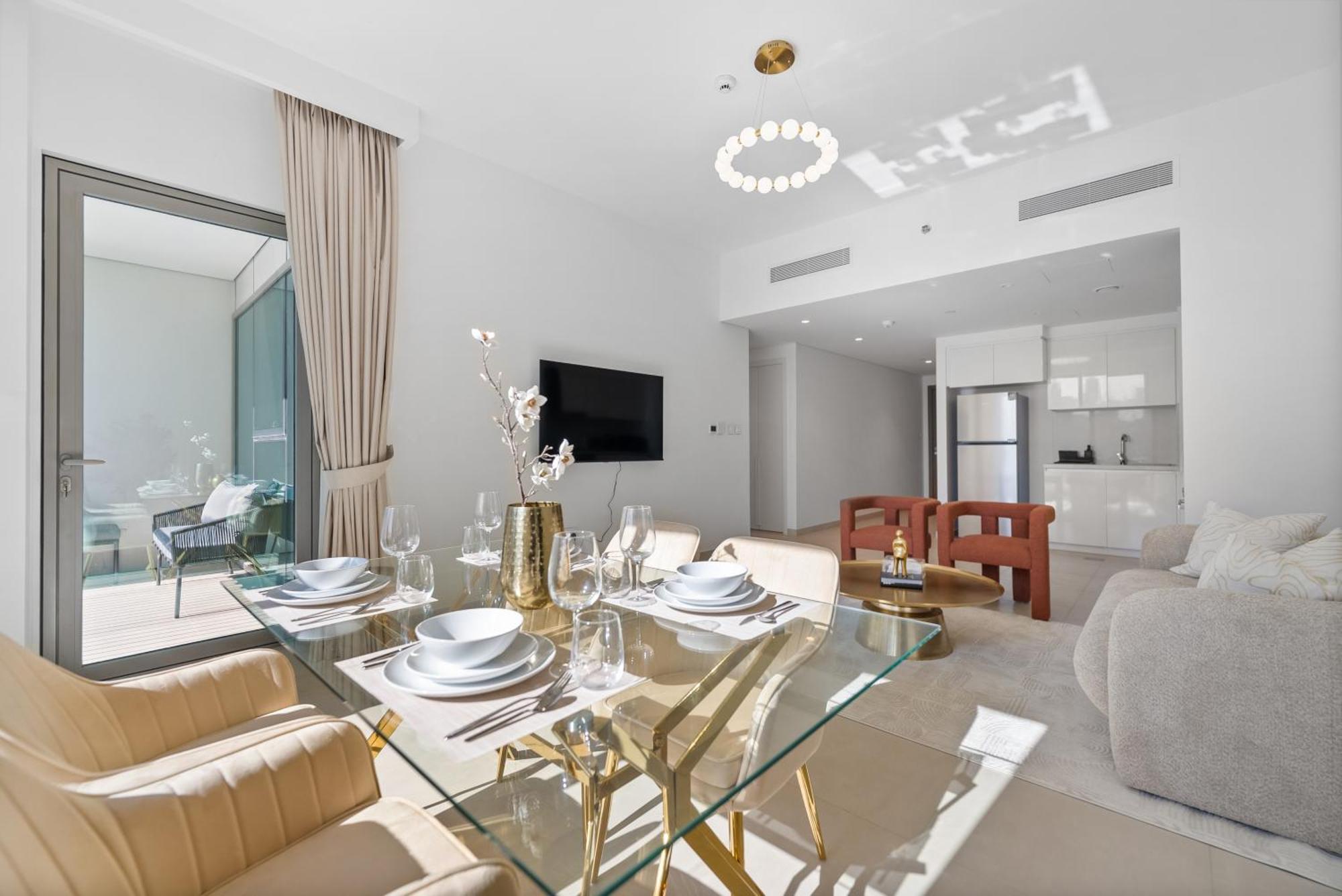 Appartement Magnificent - A Charming 2br With A Burj Khalifa View Dubaï