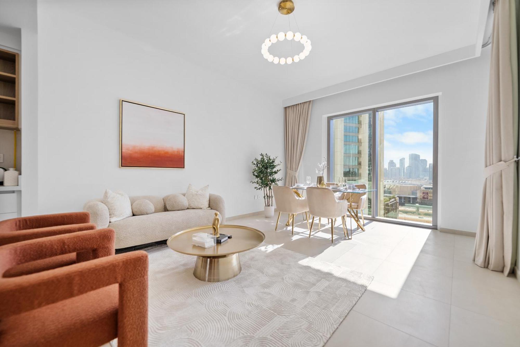 Magnificent - A Charming 2br With A Burj Khalifa View * Dubaï