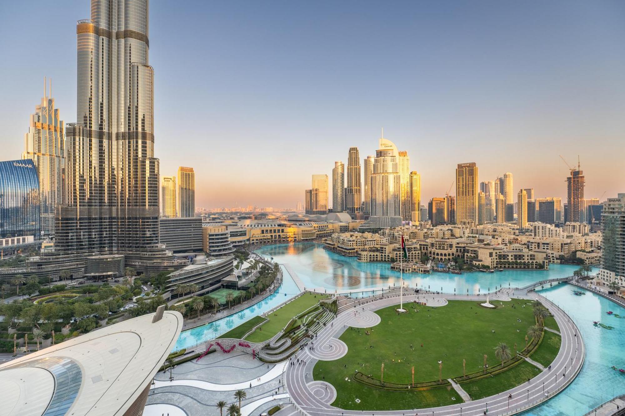 Hermes-style 2br, Full Burj Khalifa View - Infinity Pool - Full Fountain View Appartement