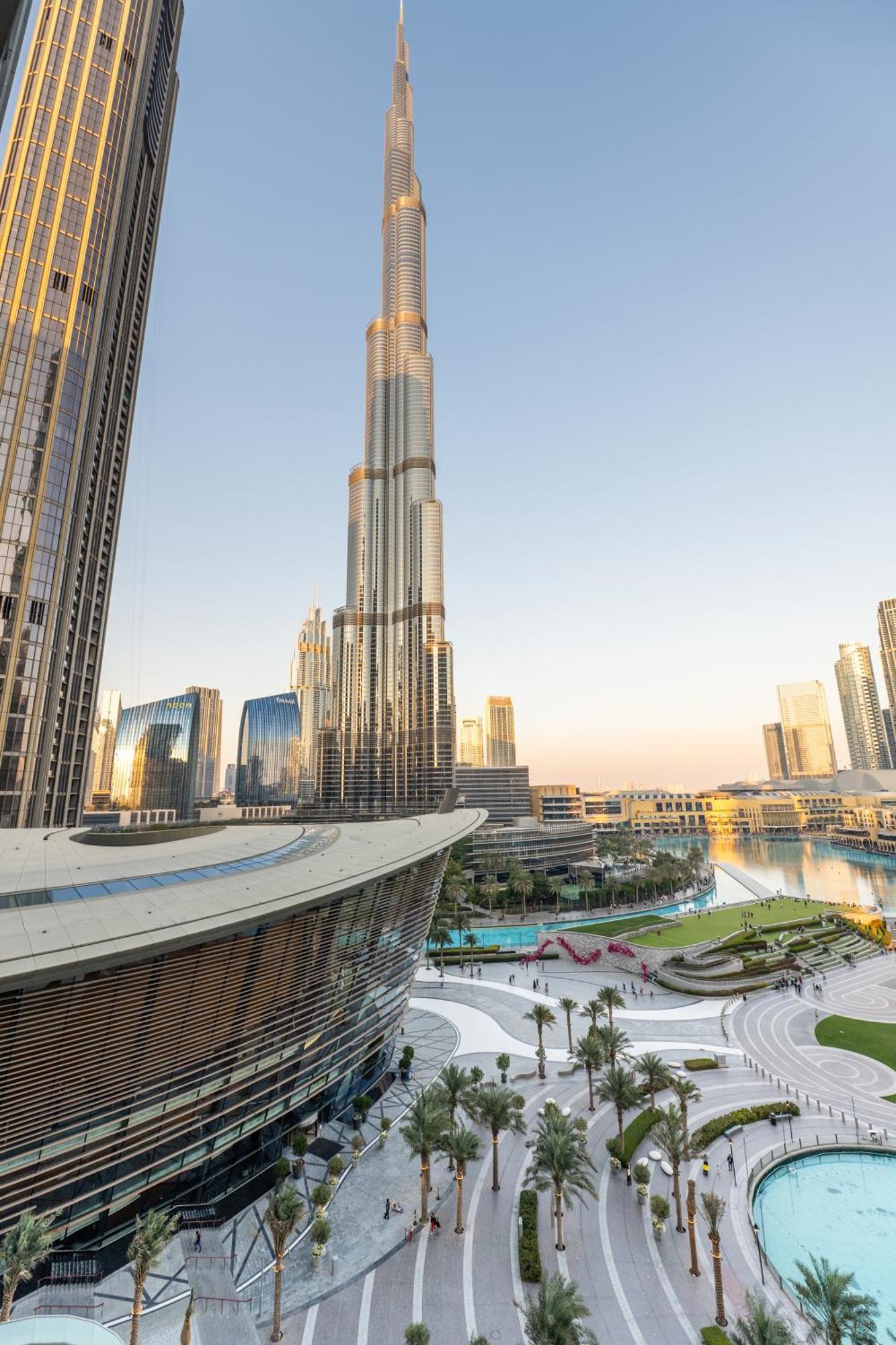 Appartement Hermes-style 2br, Full Burj Khalifa View - Infinity Pool - Full Fountain View Dubaï