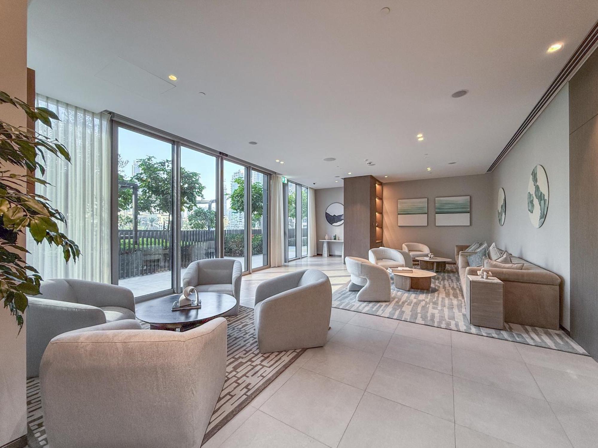Hermes-style 2br, Full Burj Khalifa View - Infinity Pool - Full Fountain View * Dubaï