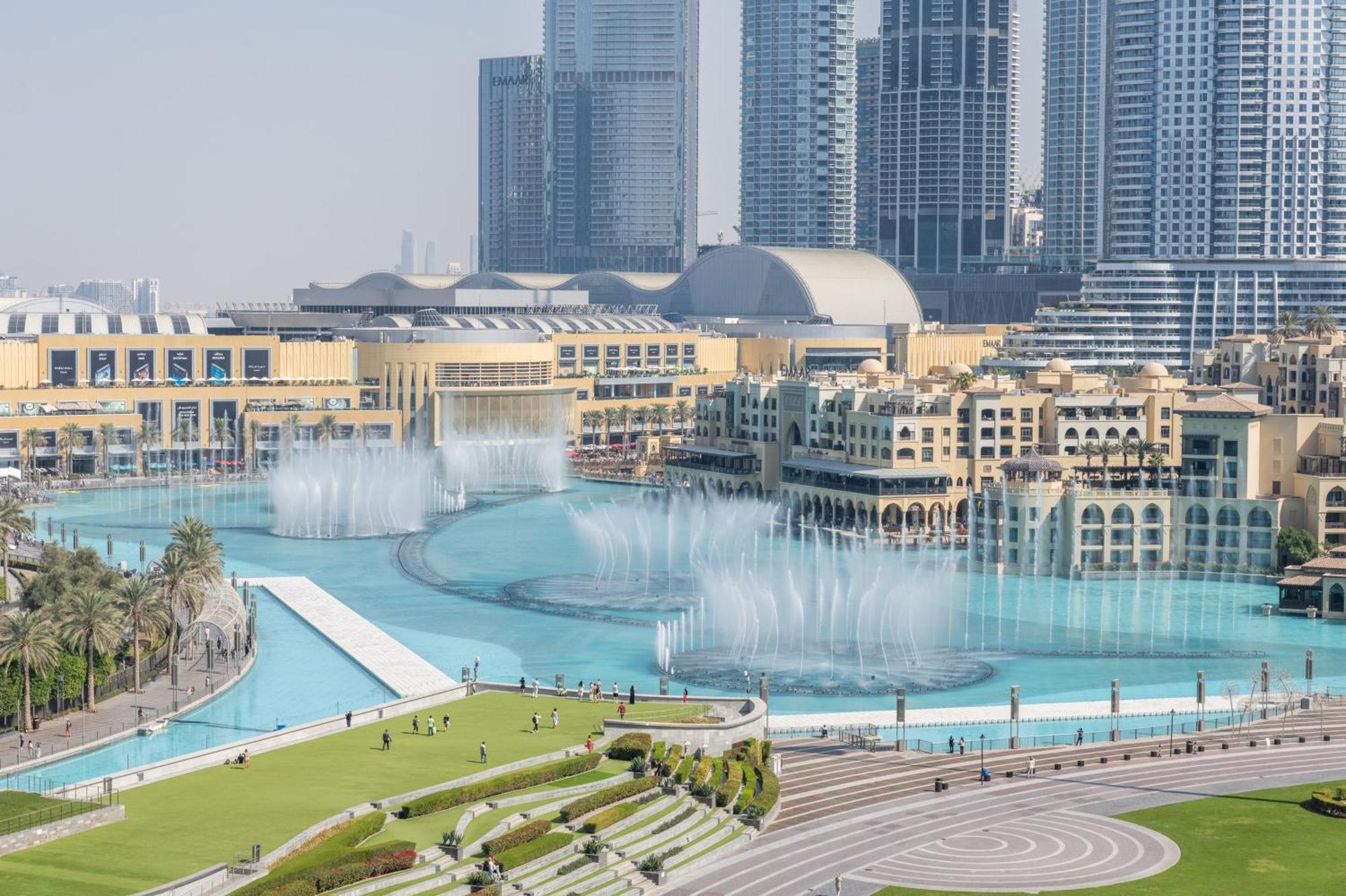 Hermes-style 2br, Full Burj Khalifa View - Infinity Pool - Full Fountain View *