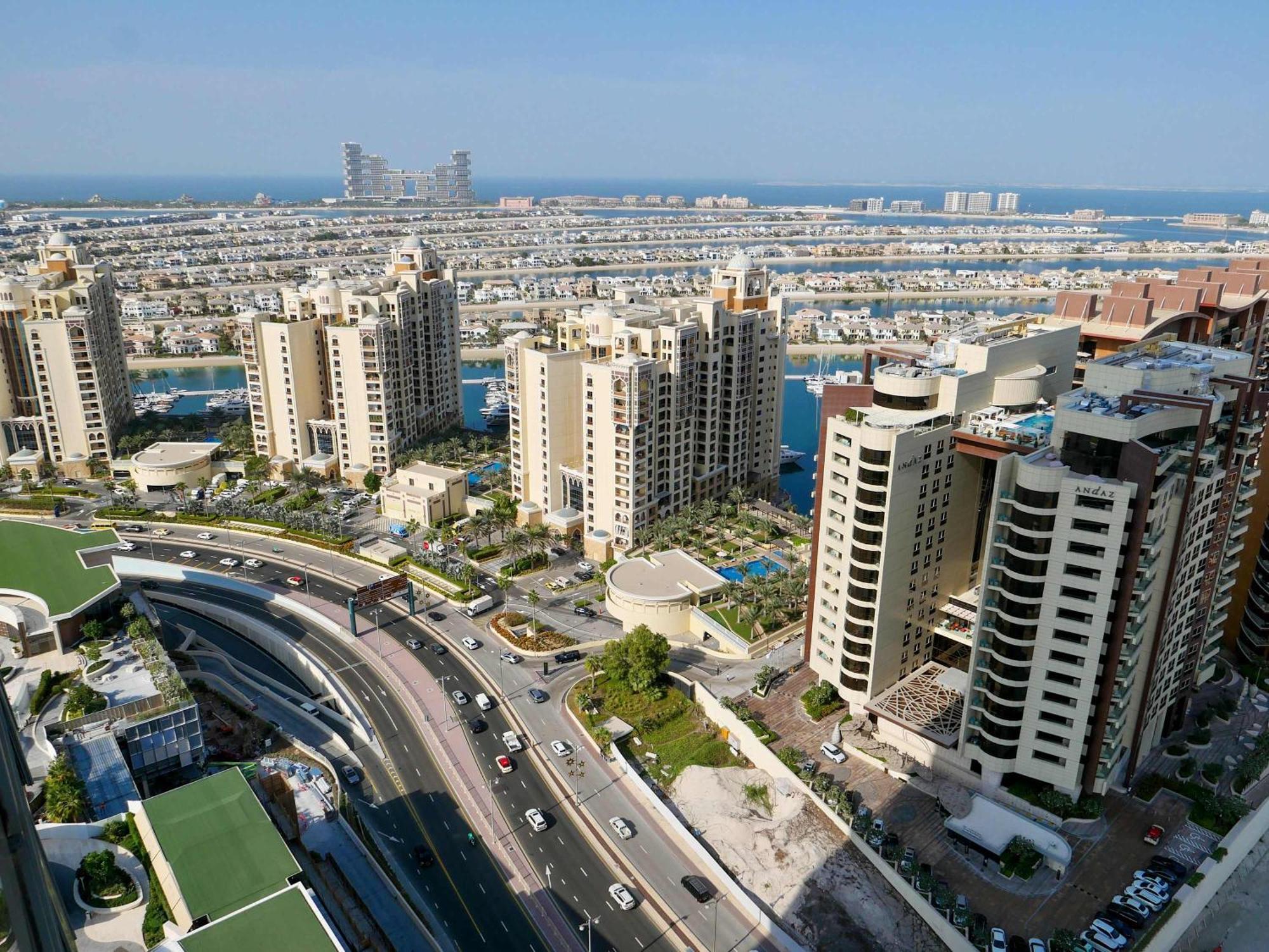 Bird's-eye View Palmtower Appartement