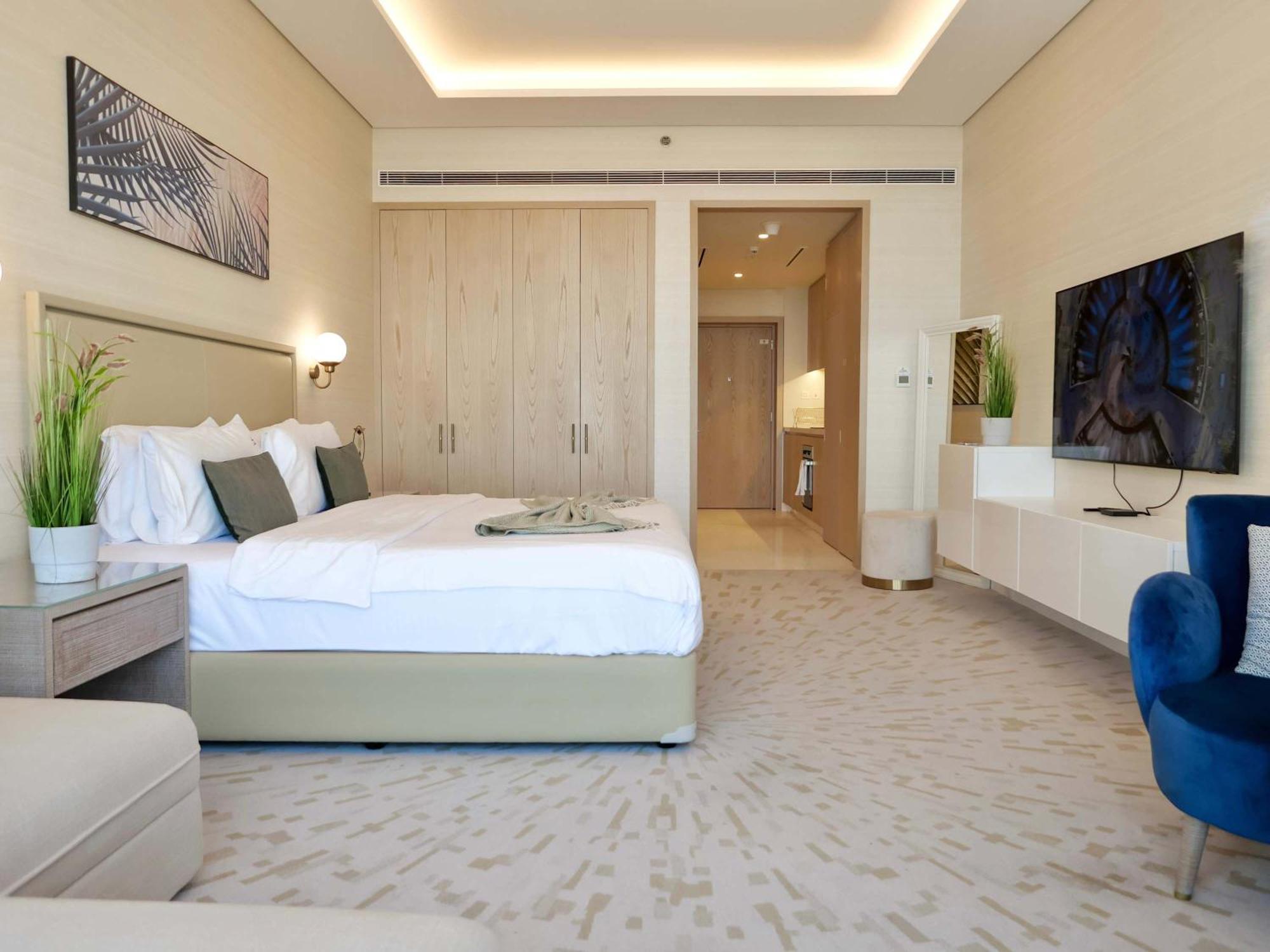 Bird's-eye View Palmtower Appartement *