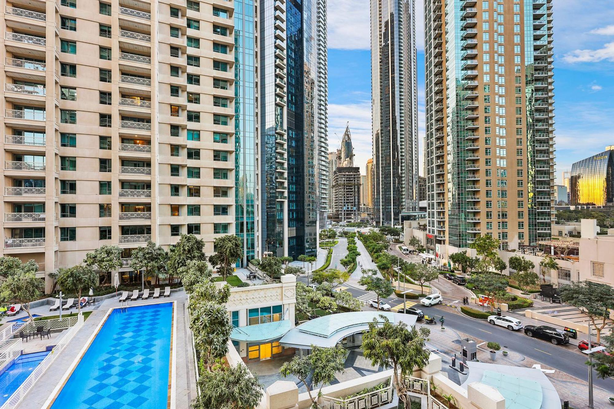 Appartement First Class 2br With Burj Khalifa & Fountain View *