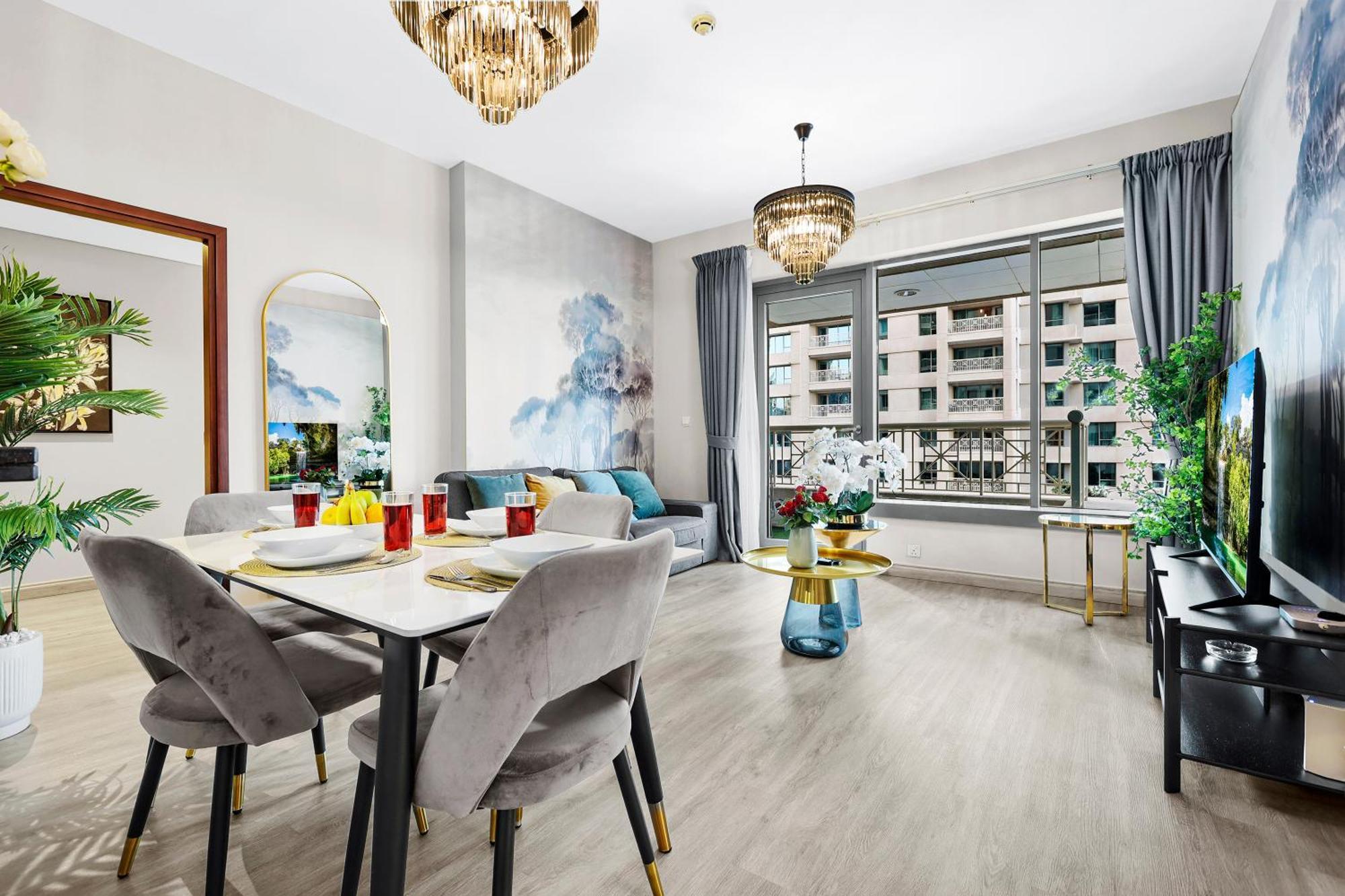First Class 2br With Burj Khalifa & Fountain View Appartement