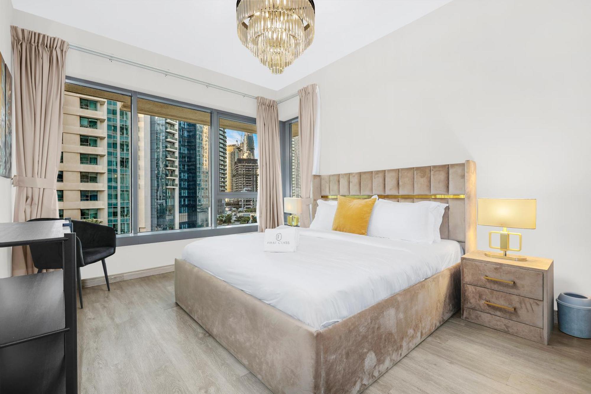 Appartement First Class 2br With Burj Khalifa & Fountain View Dubaï