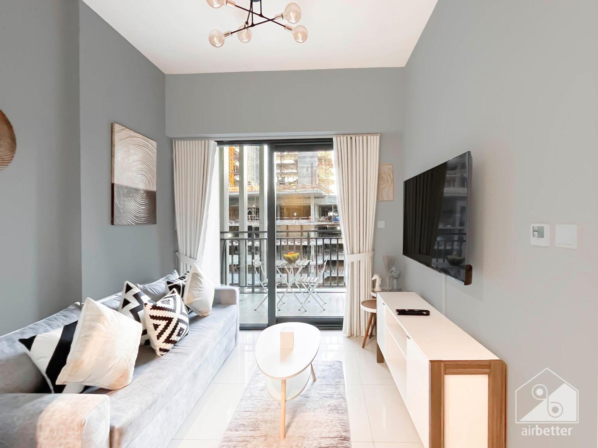 Elegant 1b With Stunning Views & Balcony In Business Bay Appartement Dubaï