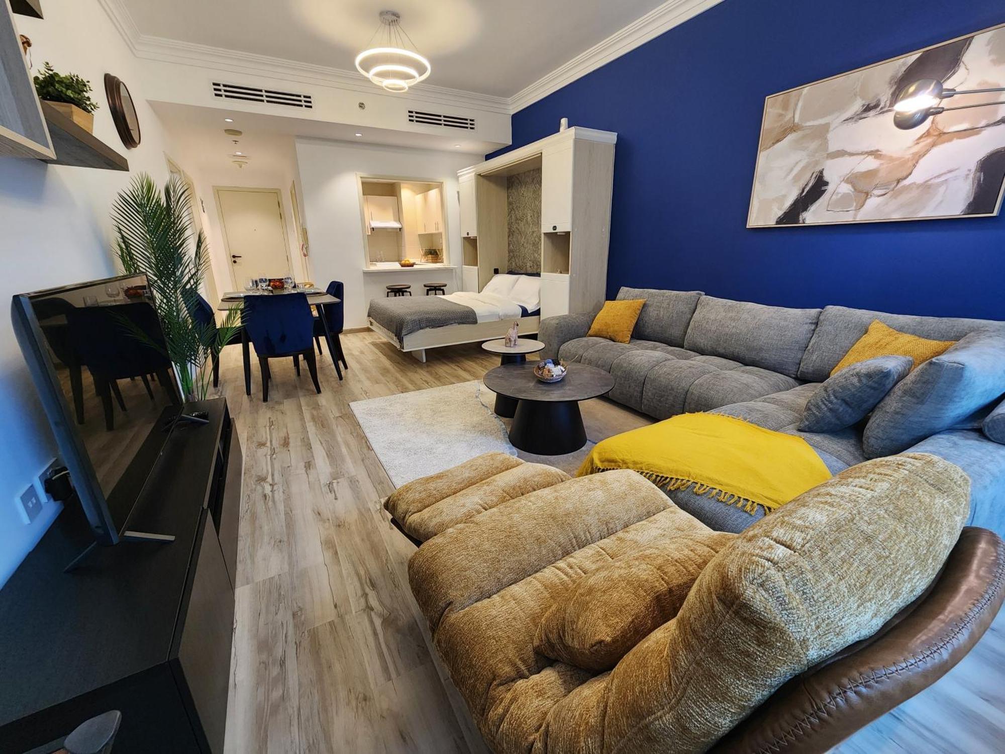 Appartement Chateau Chill, High-rise Marina Escape Dubaï