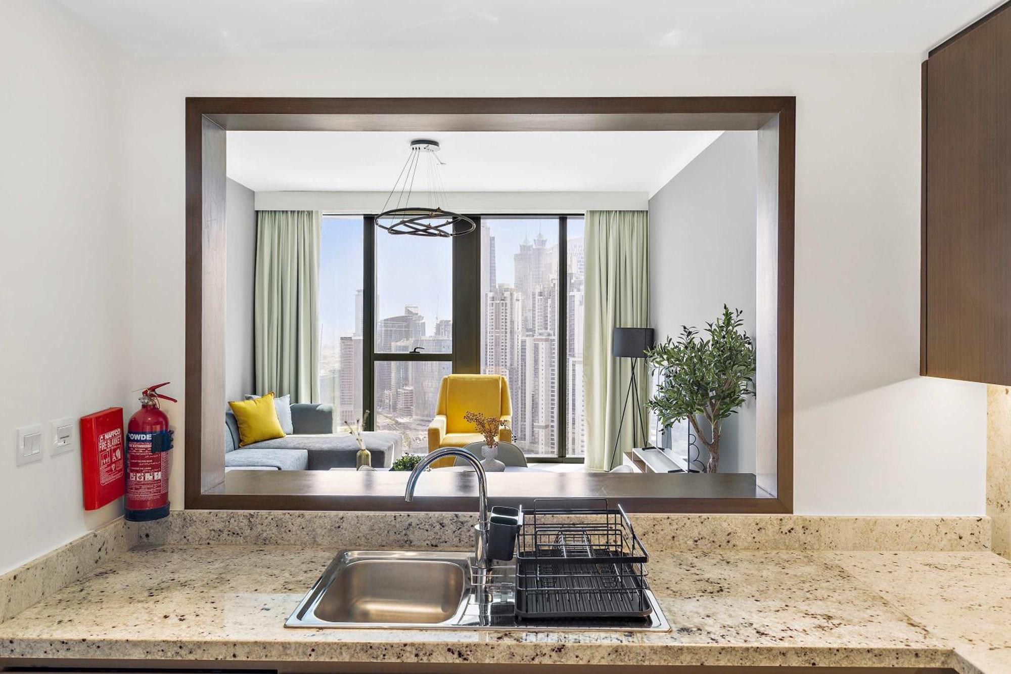Silkhaus Modern Boulevard 1bdr Near Burj Khalifa In Downtown Apartamento *