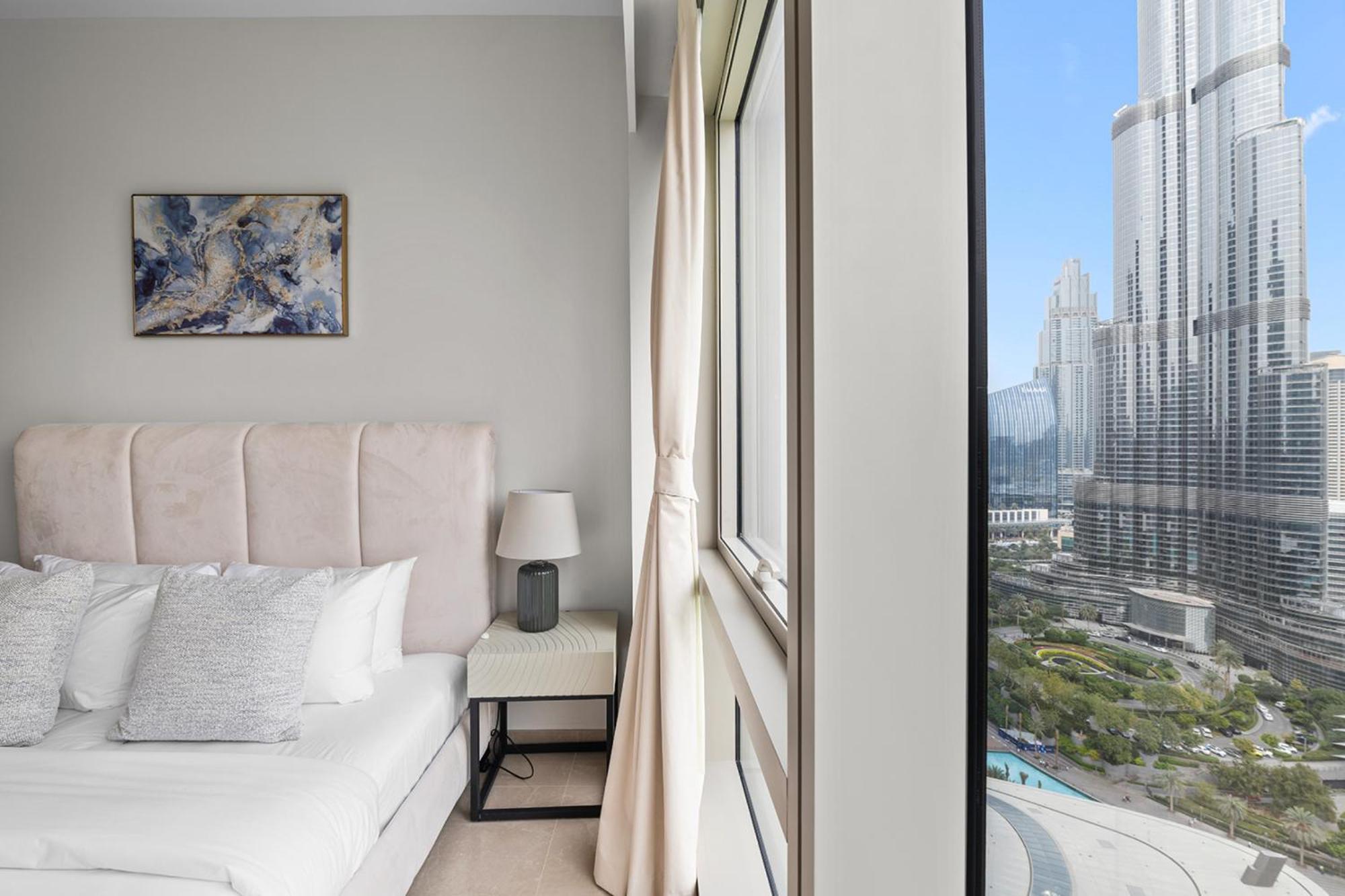 Grande Signature By Emaar - New Luxury 2br W Panoramic Burj Khalifa & Fountain Show Views Appartement Dubaï