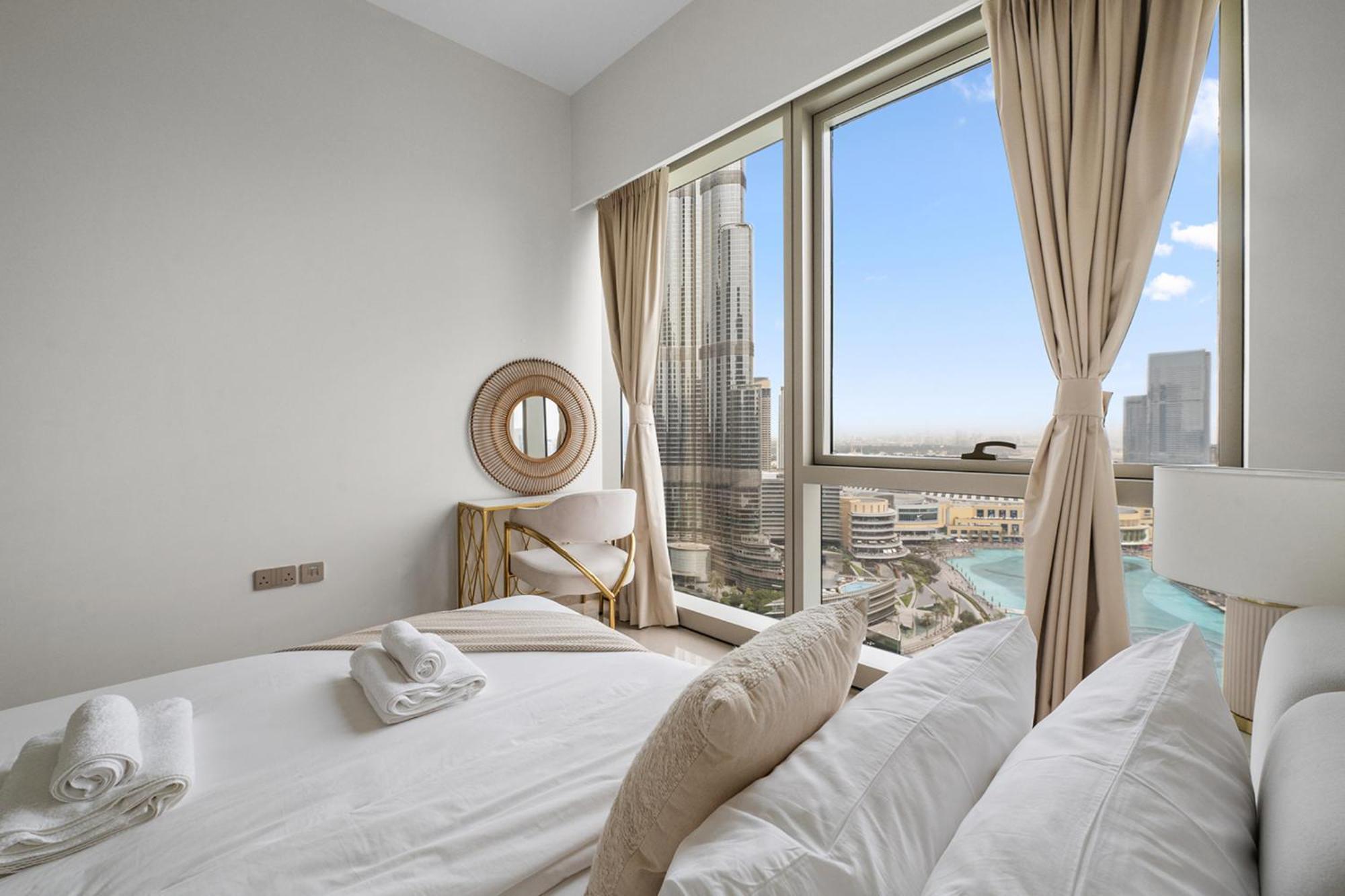 Appartement Grande Signature By Emaar - New Luxury 2br W Panoramic Burj Khalifa & Fountain Show Views *