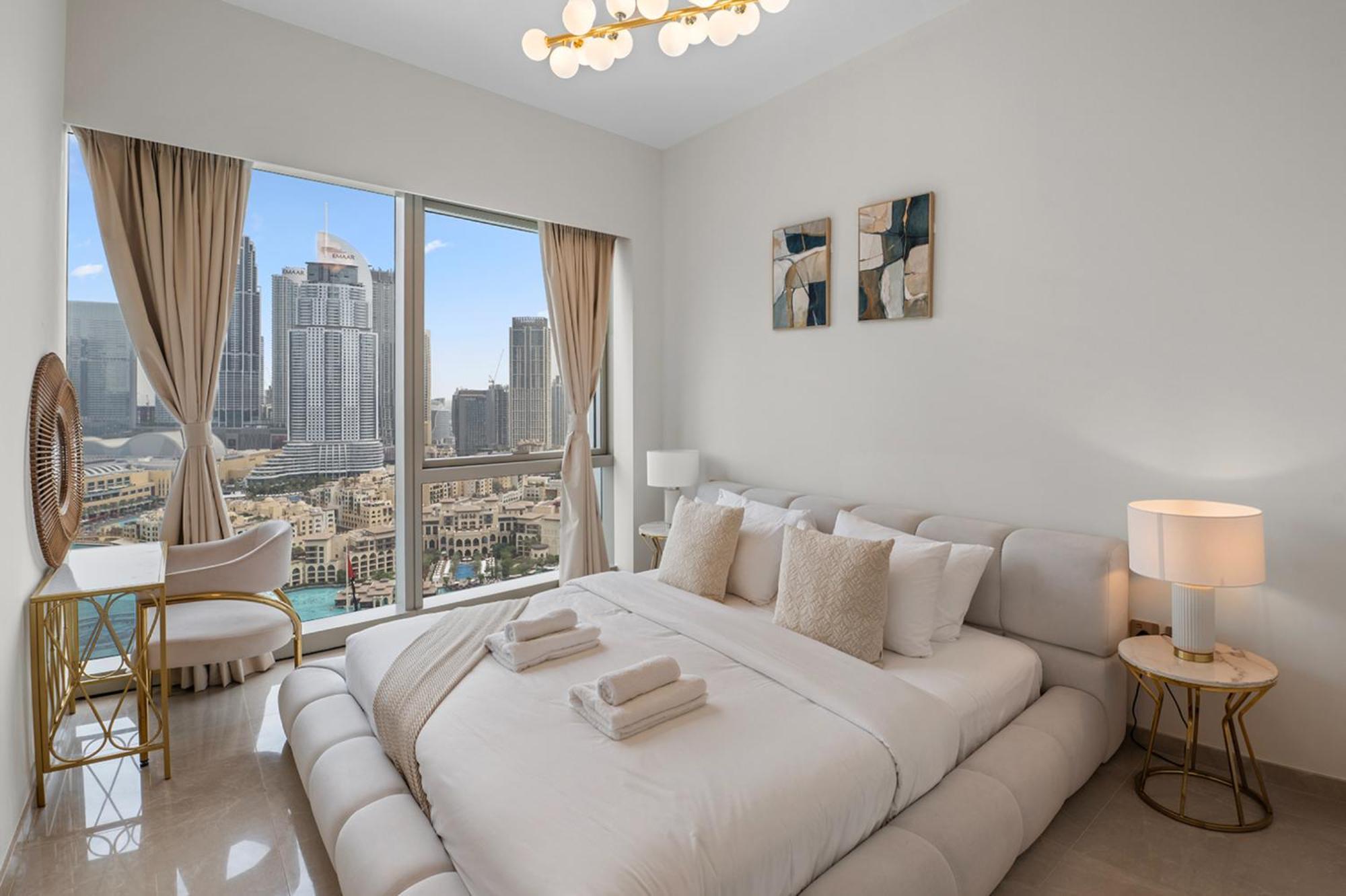 Grande Signature By Emaar - New Luxury 2br W Panoramic Burj Khalifa & Fountain Show Views Dubaï