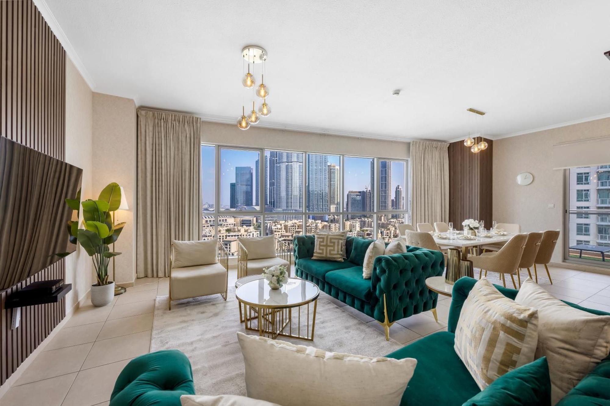 Durrani Homes - Lavish 3br Besides Burj Khalifa And Fountain View * Dubai